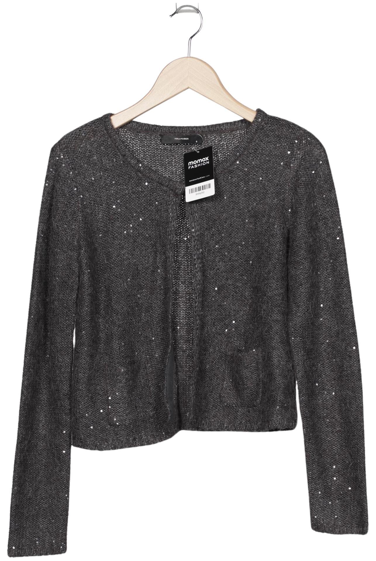 

Hallhuber Damen Strickjacke, grau, Gr. 36