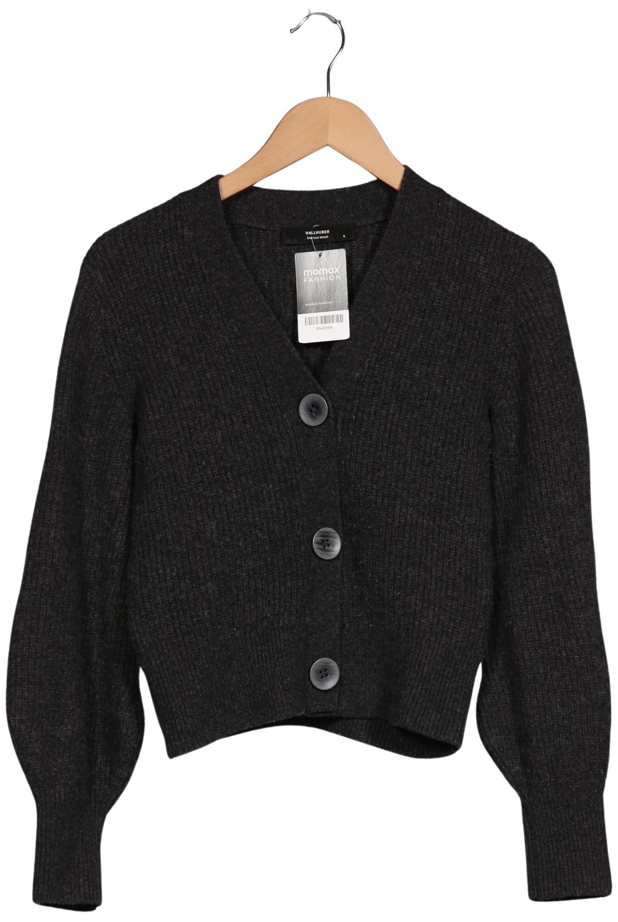 

Hallhuber Damen Strickjacke, grau, Gr. 36