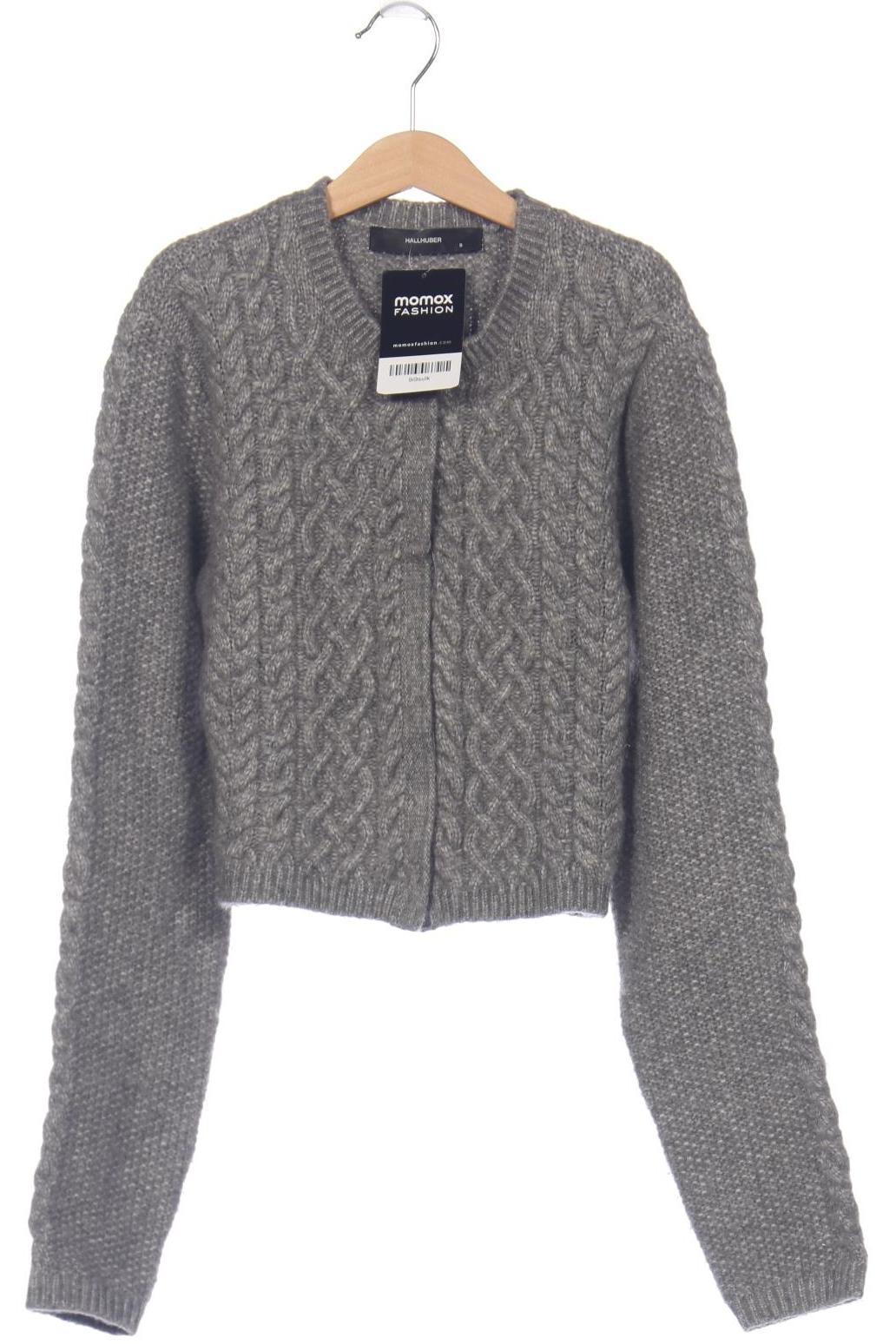 

Hallhuber Damen Strickjacke, grau, Gr. 36