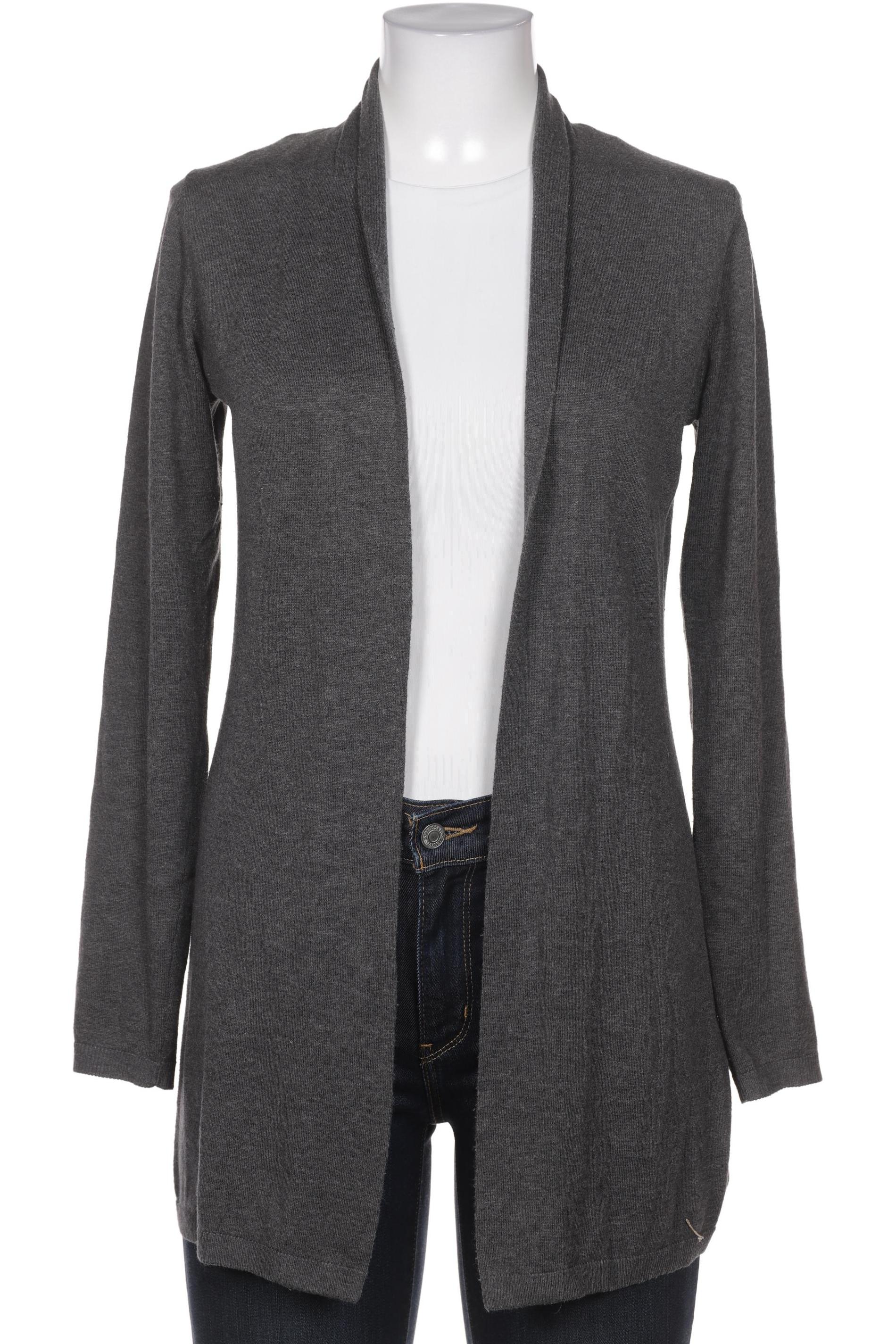 

Hallhuber Damen Strickjacke, grau, Gr. 36