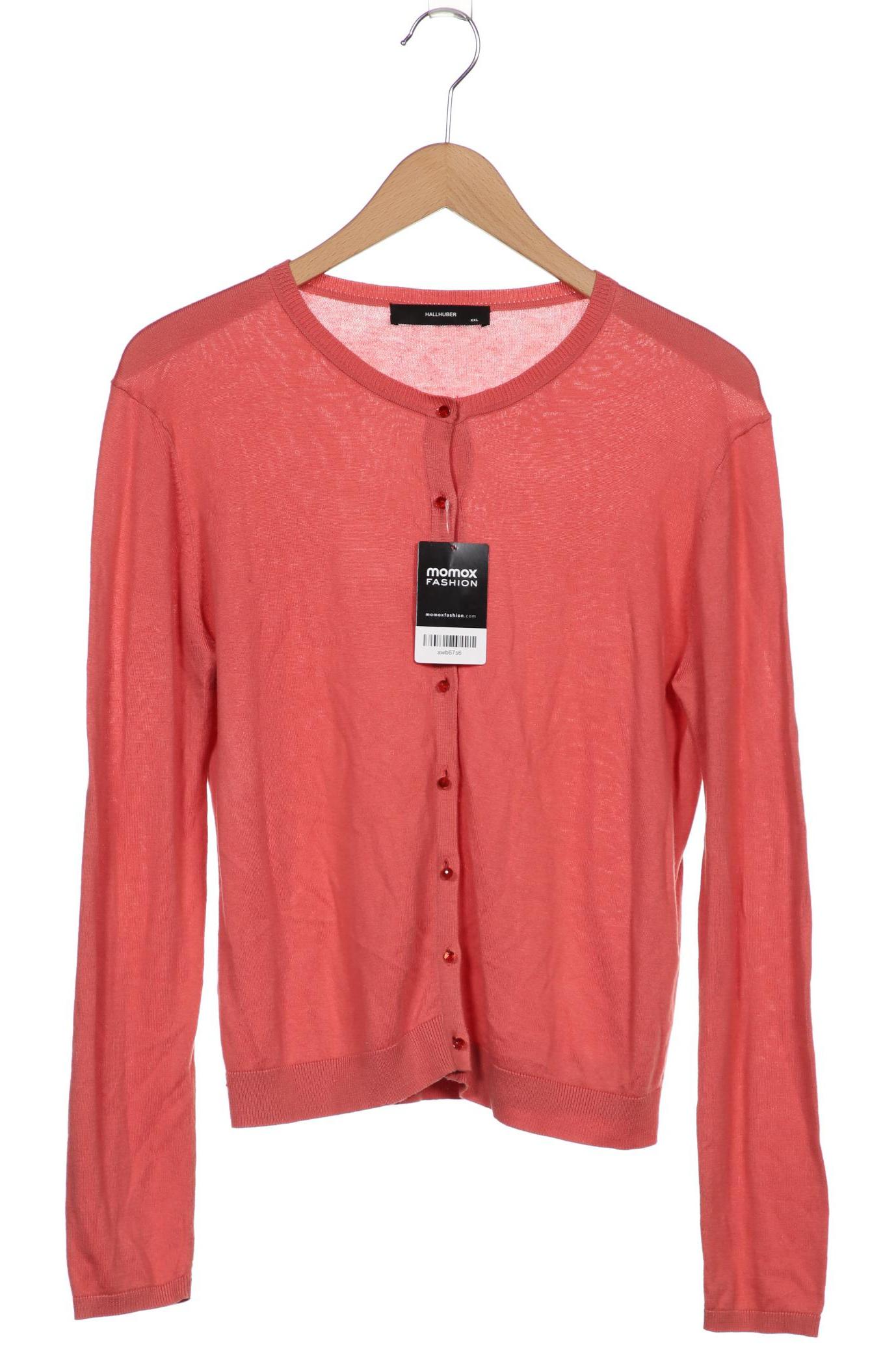 

Hallhuber Damen Strickjacke, rot, Gr. 46