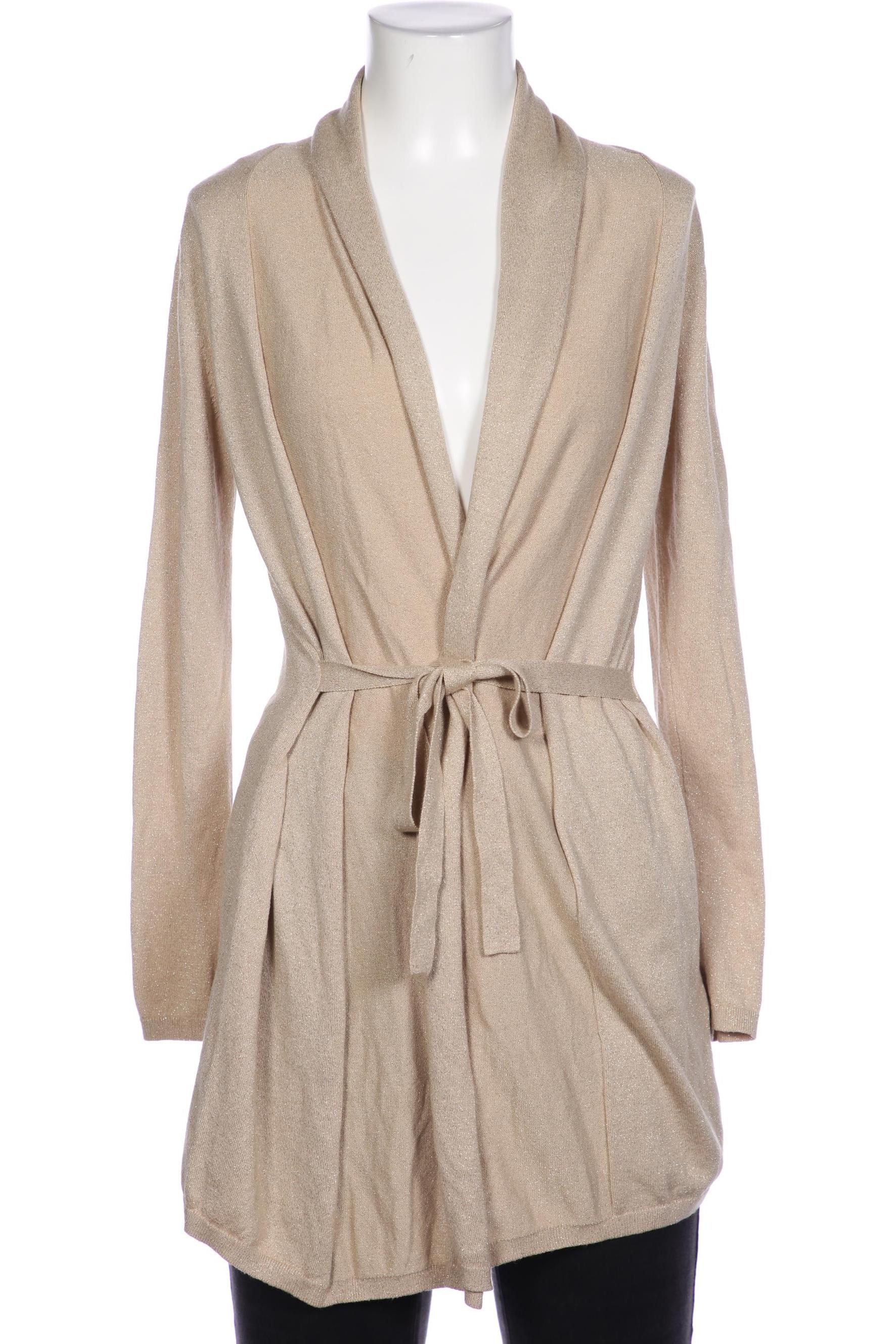 

Hallhuber Damen Strickjacke, beige, Gr. 34