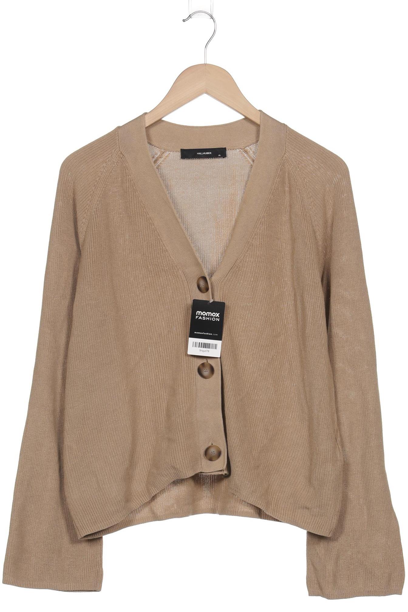 

Hallhuber Damen Strickjacke, beige, Gr. 44