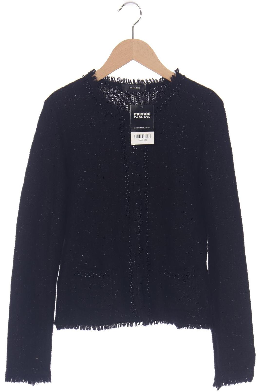 

Hallhuber Damen Strickjacke, schwarz, Gr. 34
