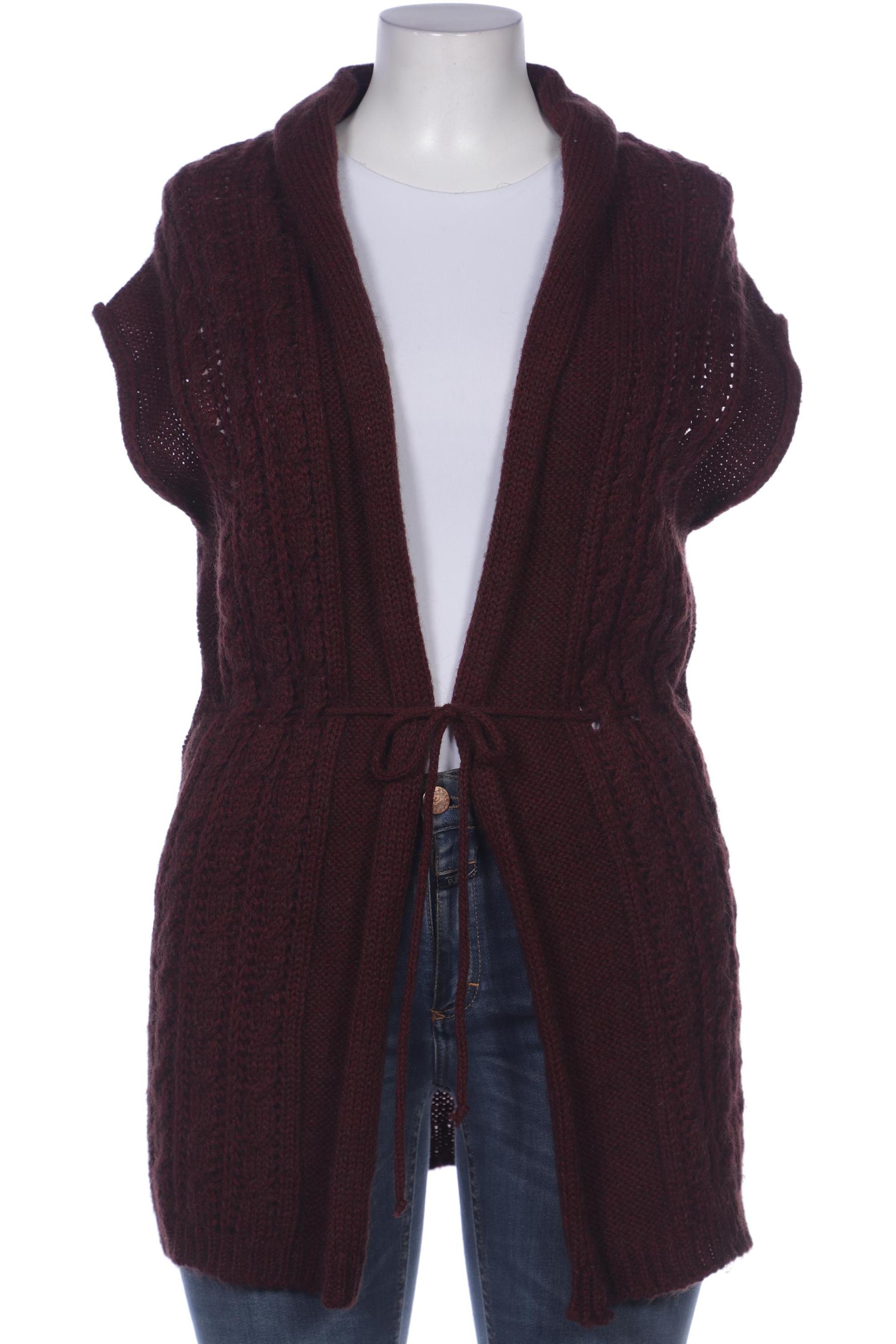 

Hallhuber Damen Strickjacke, bordeaux, Gr. 44