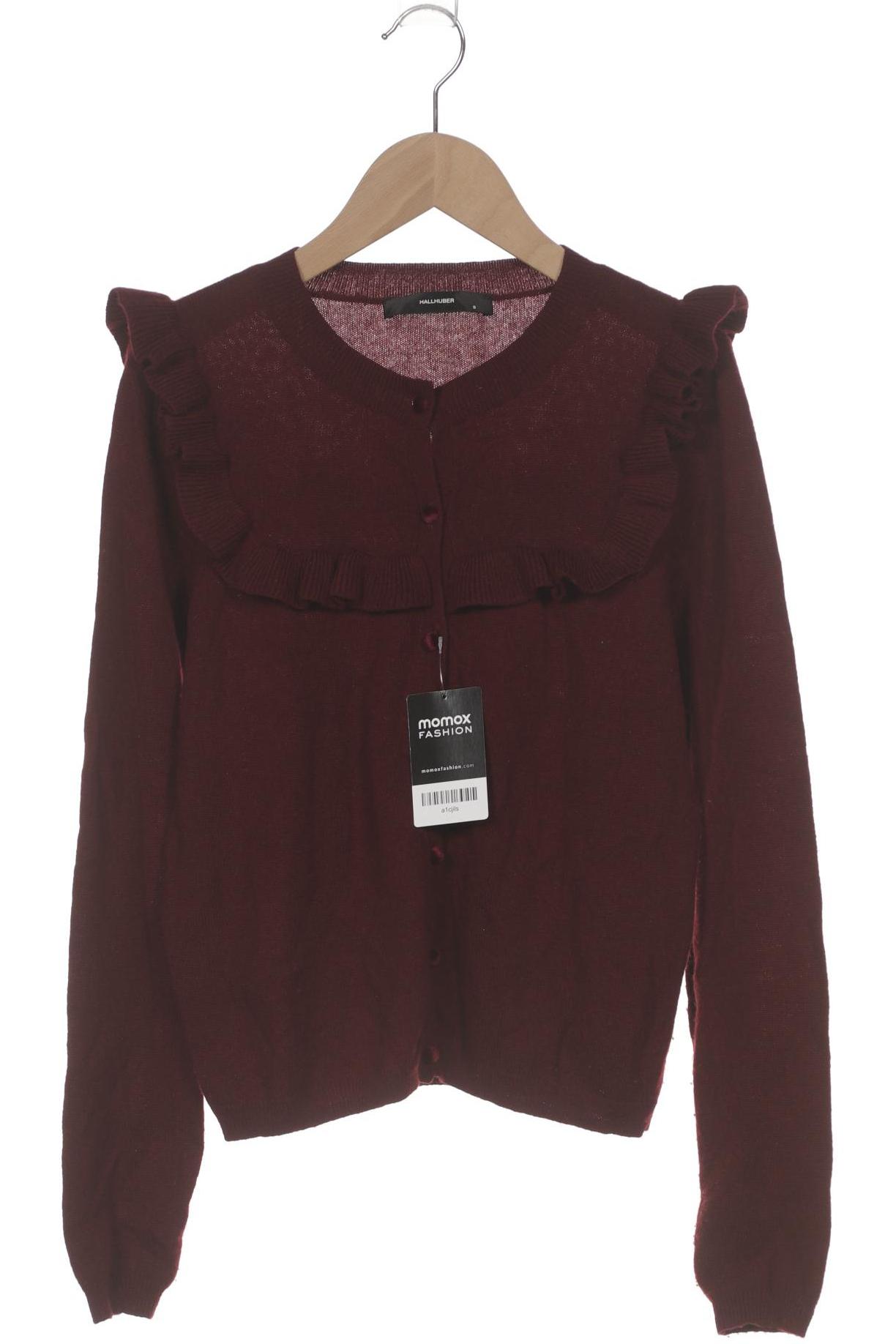 

Hallhuber Damen Strickjacke, bordeaux, Gr. 36