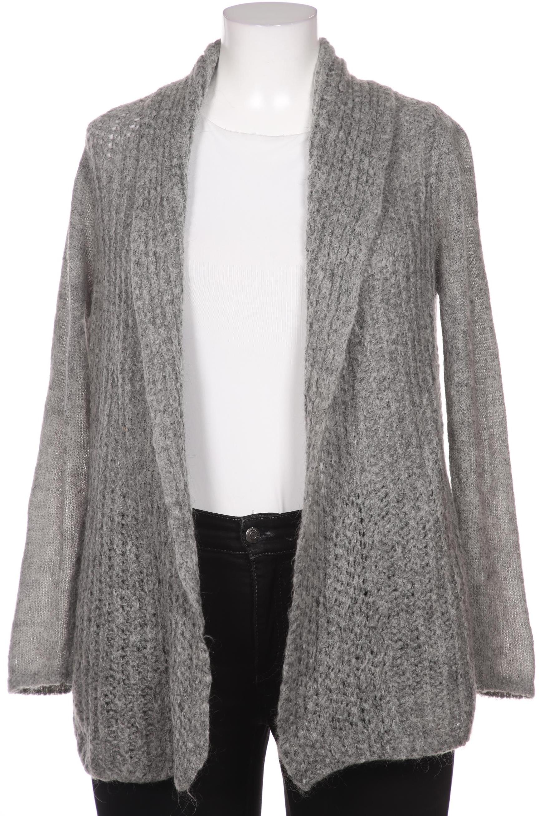 

Hallhuber Damen Strickjacke, grau, Gr. 44