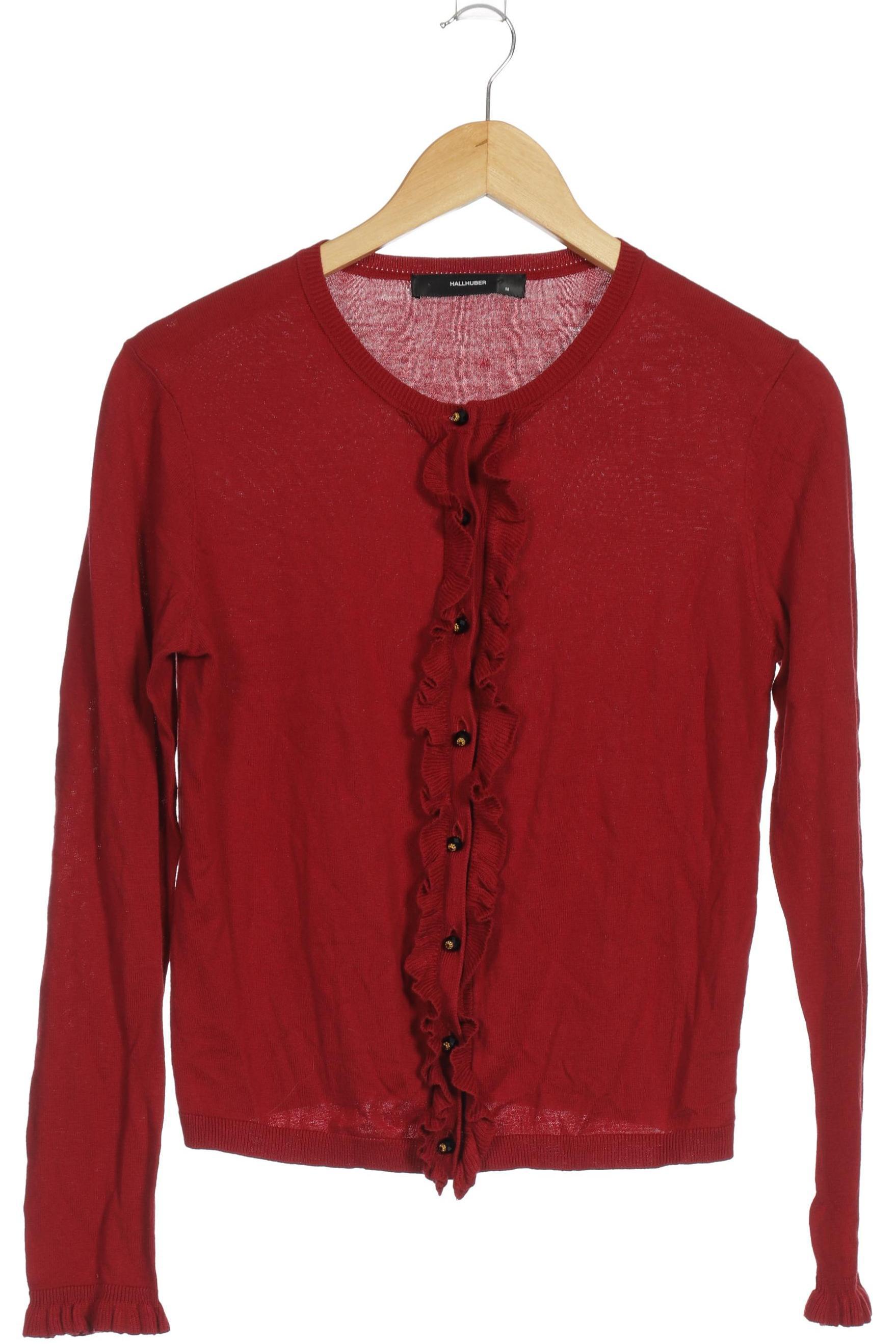 

Hallhuber Damen Strickjacke, bordeaux, Gr. 38