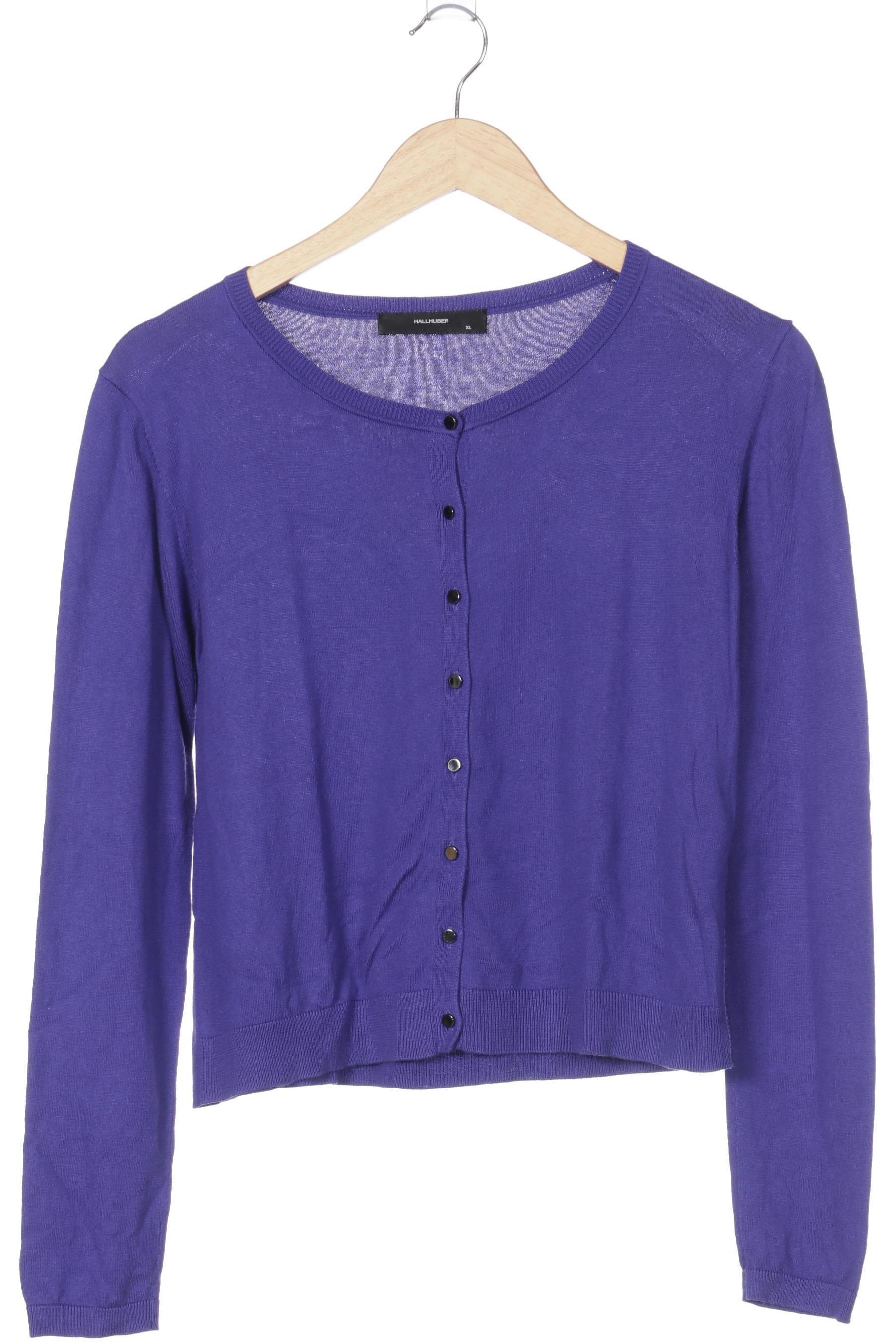 

Hallhuber Damen Strickjacke, blau, Gr.