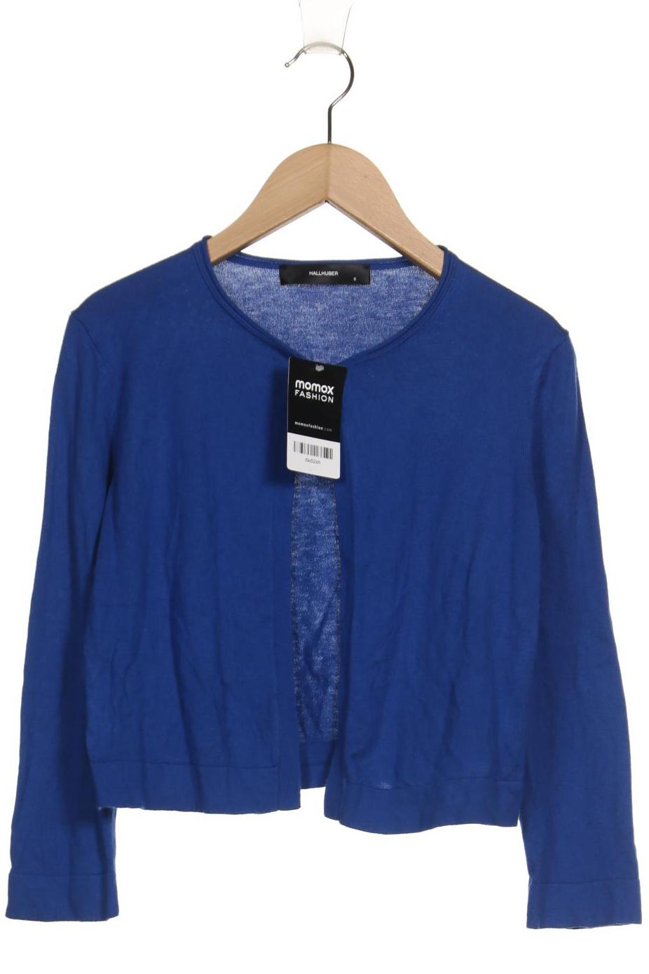 

Hallhuber Damen Strickjacke, blau, Gr. 36