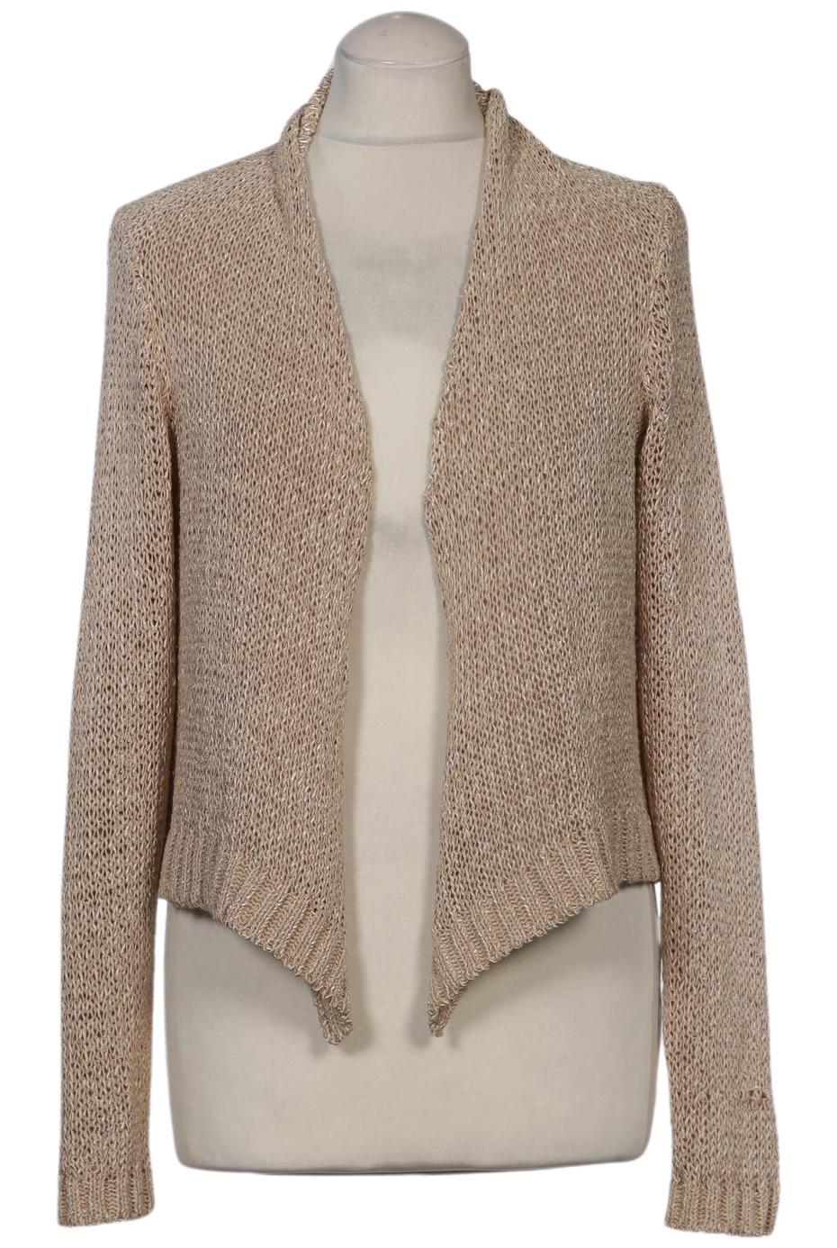 

Hallhuber Damen Strickjacke, beige, Gr. 42