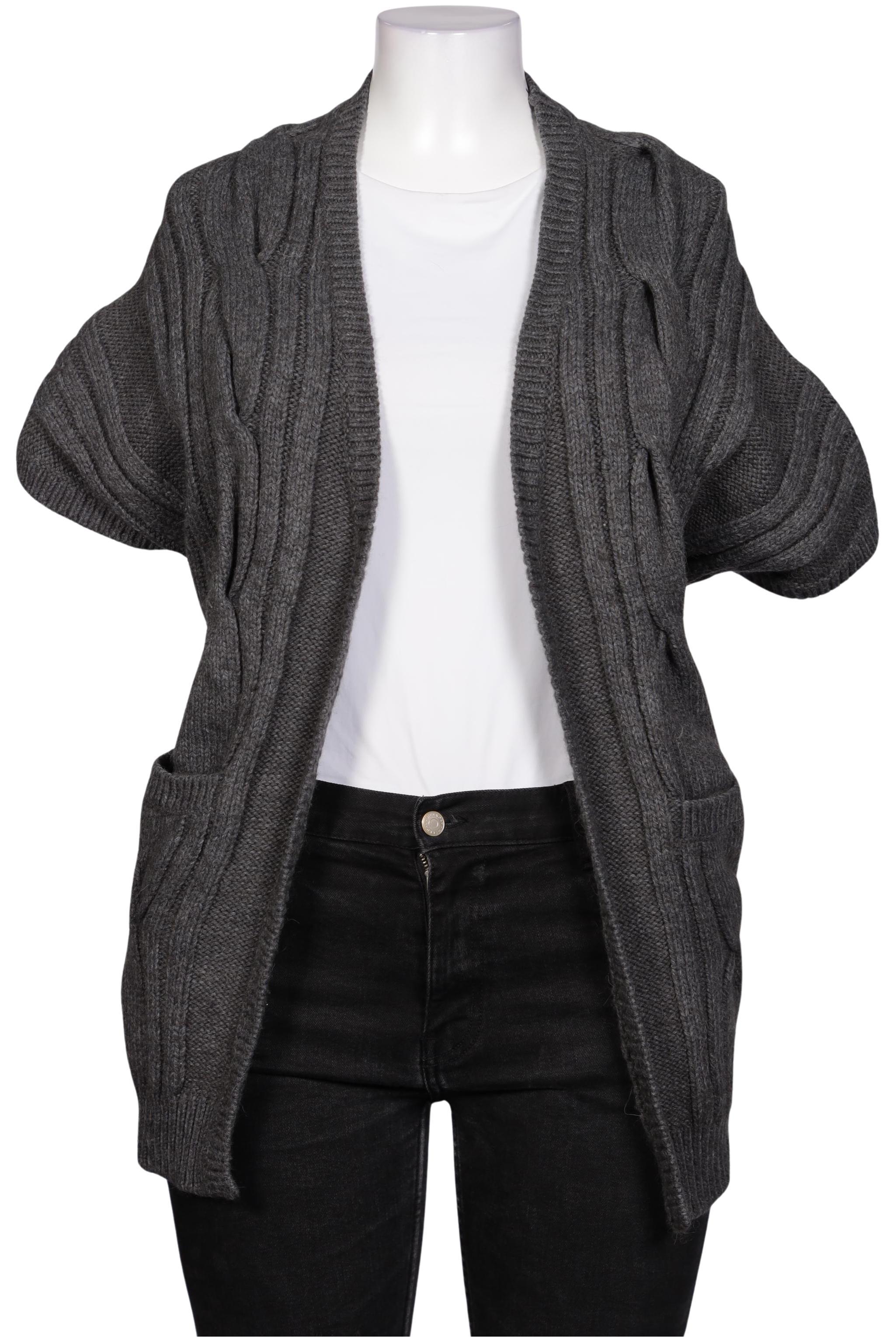 

Hallhuber Damen Strickjacke, grau, Gr. 42