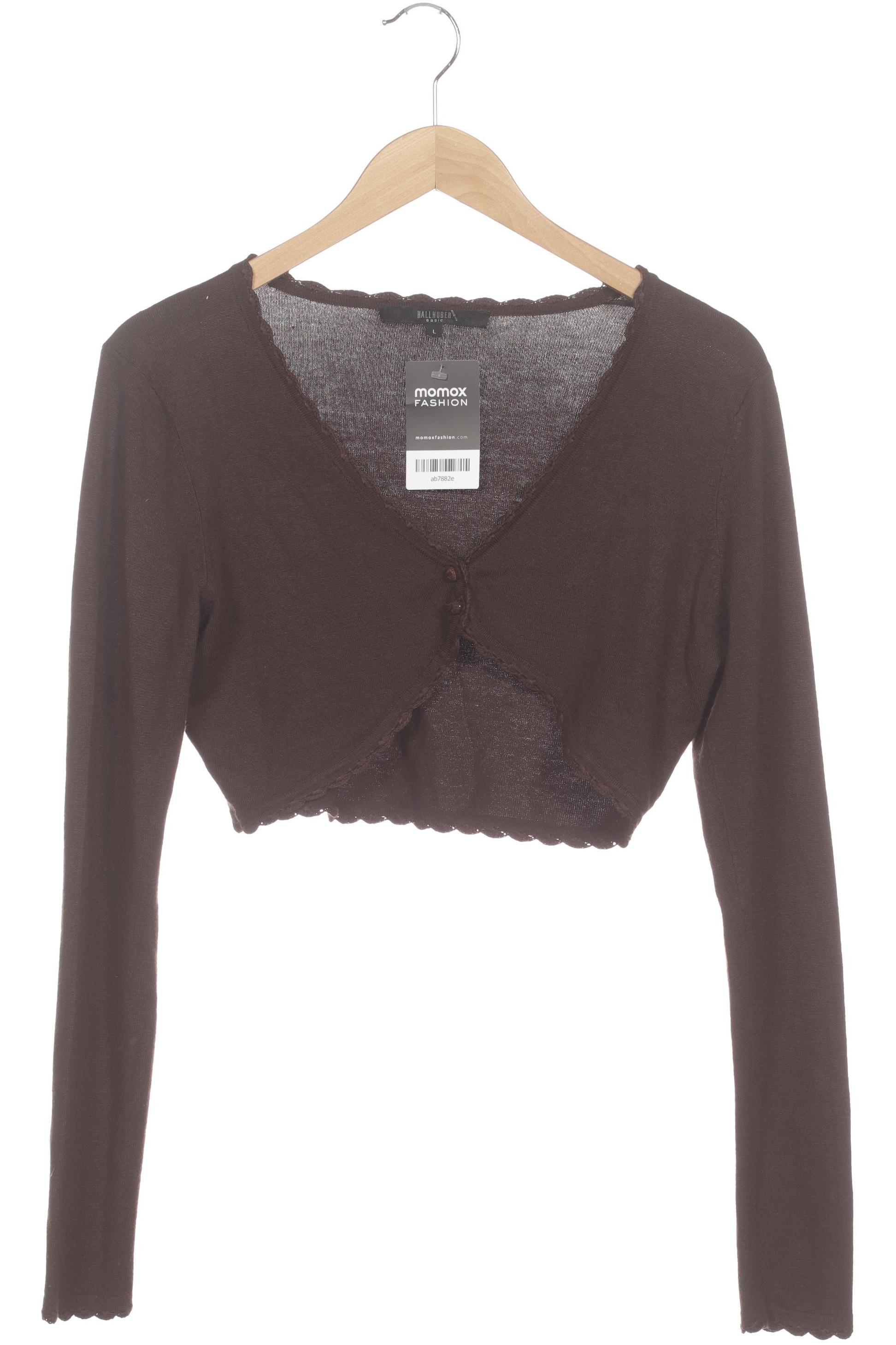 

Hallhuber Damen Strickjacke, braun, Gr.