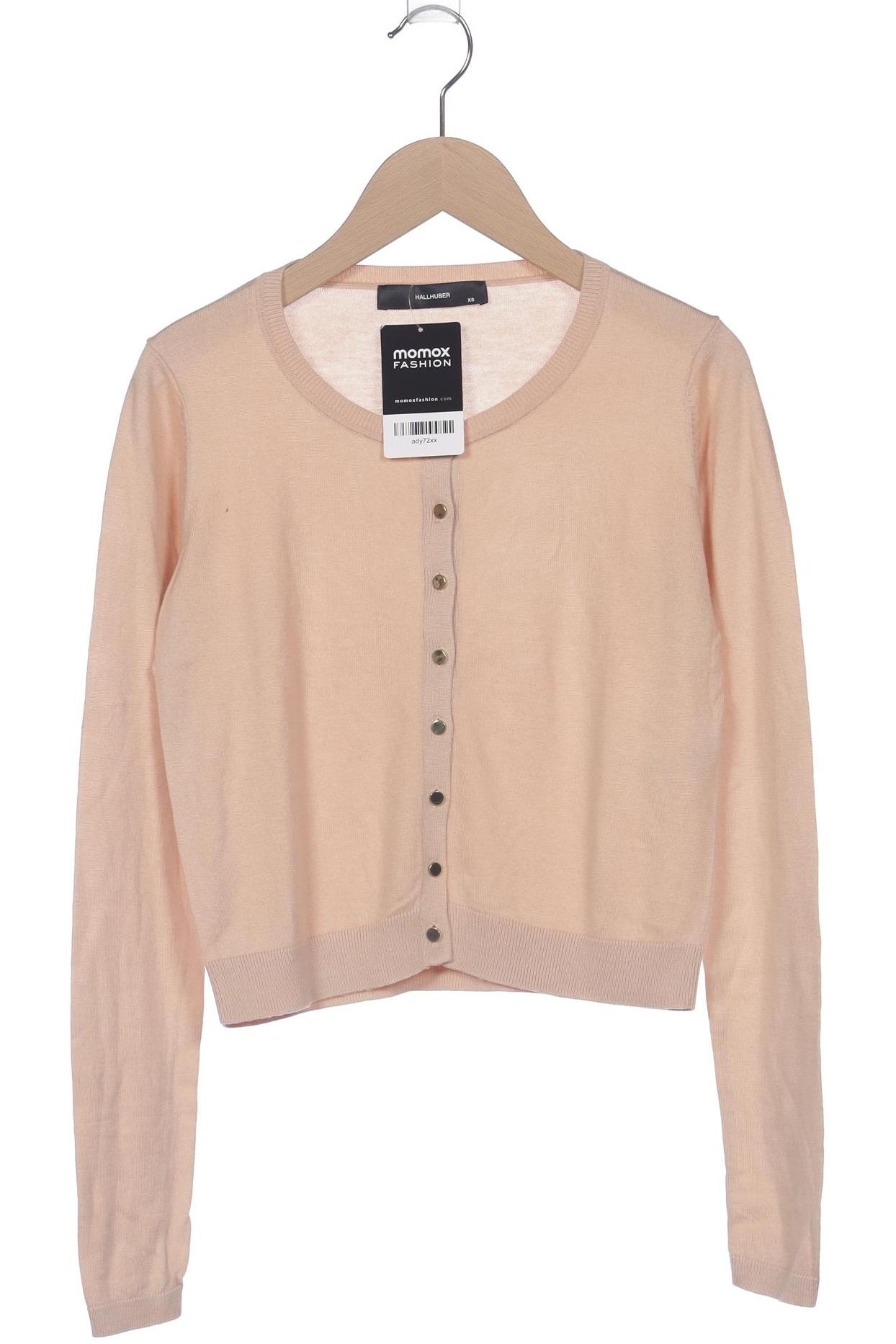 

Hallhuber Damen Strickjacke, beige, Gr. 34