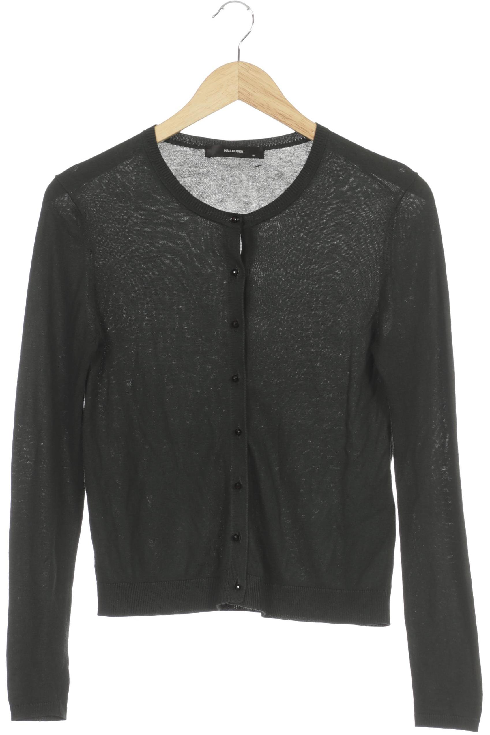 

Hallhuber Damen Strickjacke, grün, Gr. 38