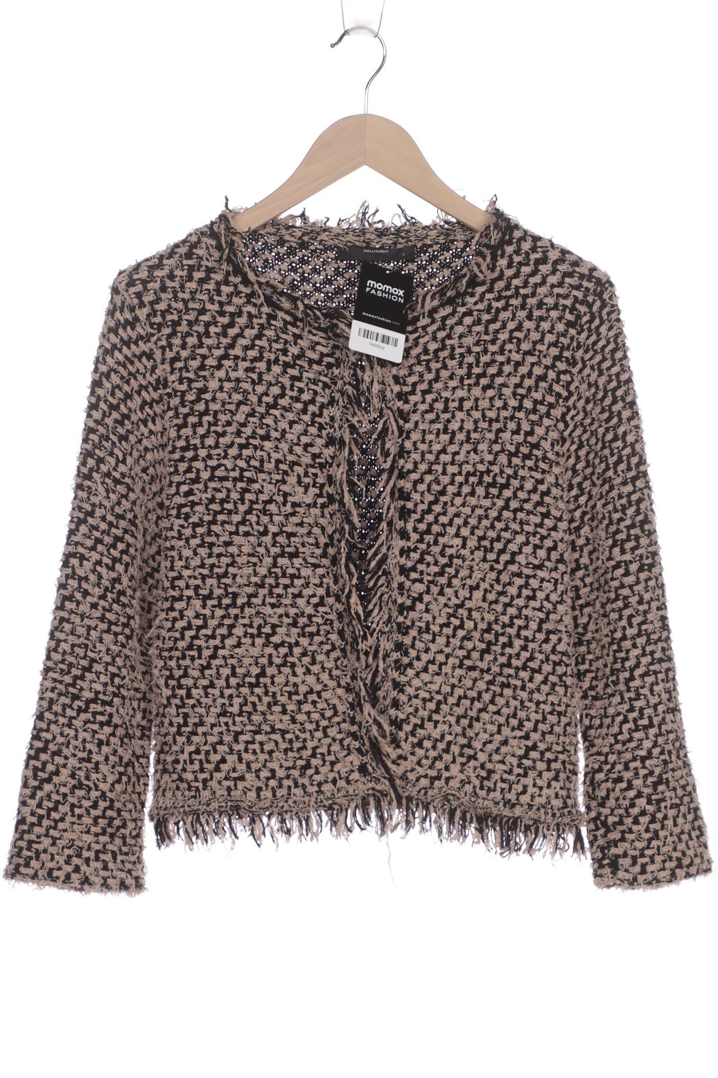 

Hallhuber Damen Strickjacke, schwarz, Gr. 42