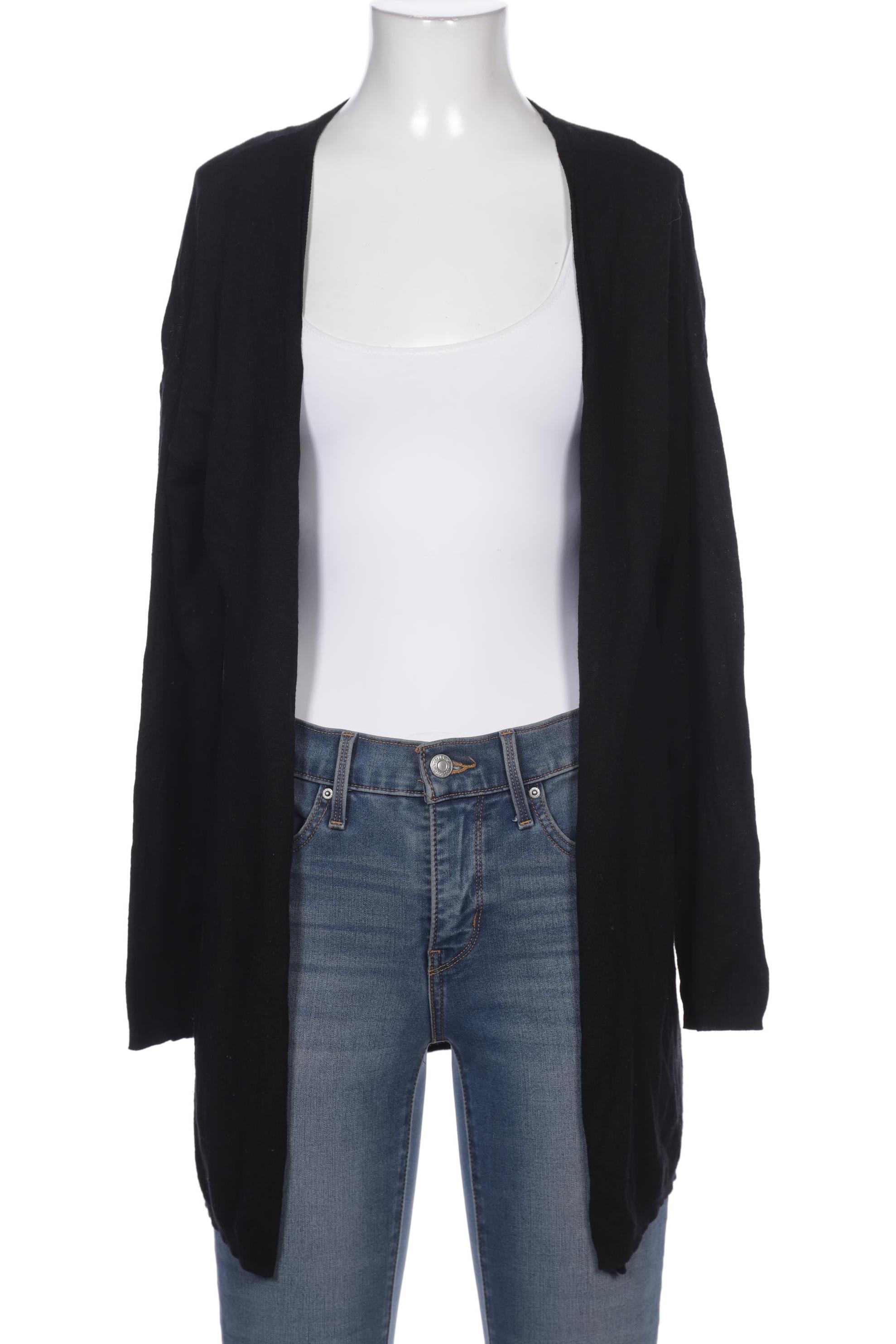 

Hallhuber Damen Strickjacke, schwarz, Gr. 38