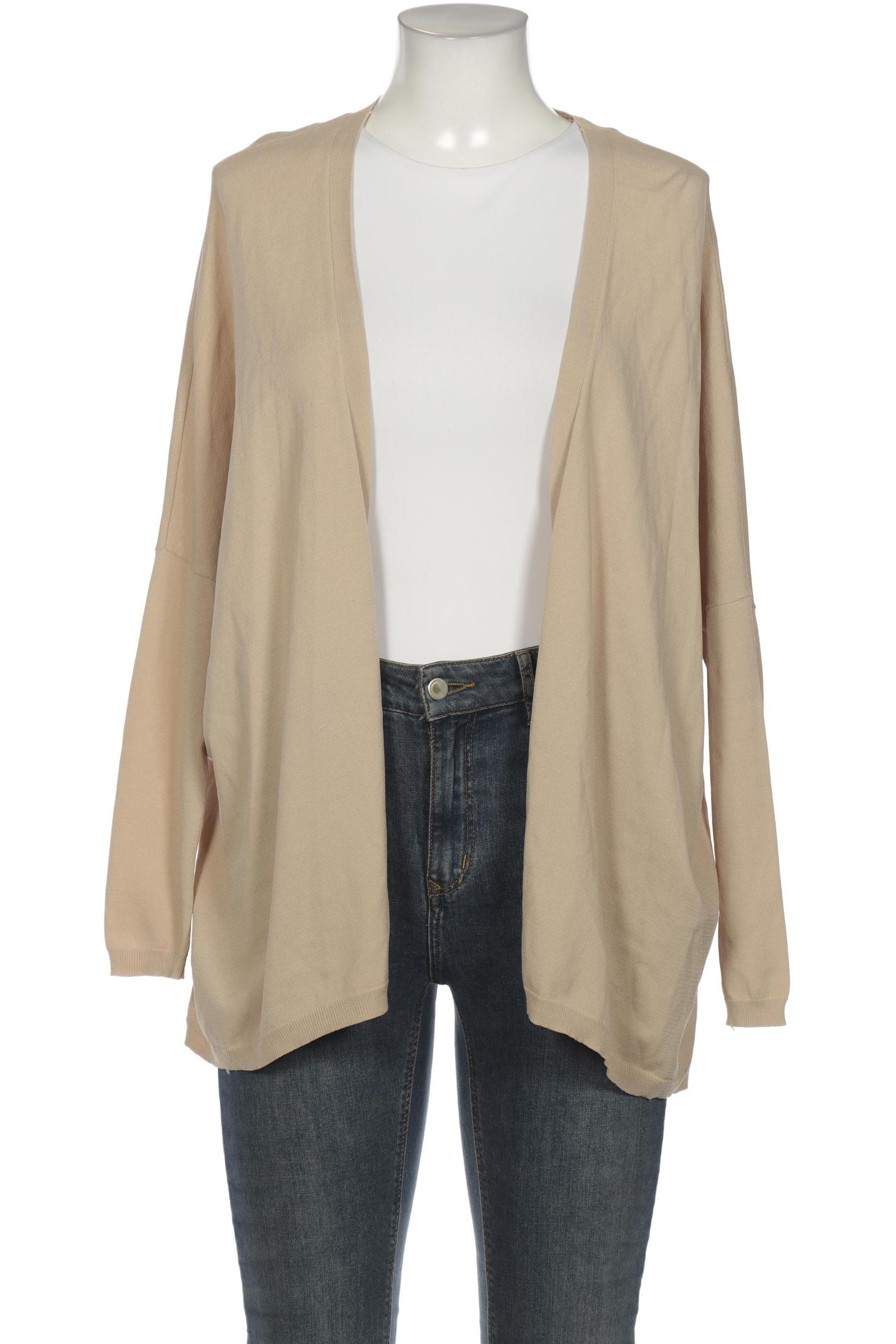 

Hallhuber Damen Strickjacke, beige, Gr. 38