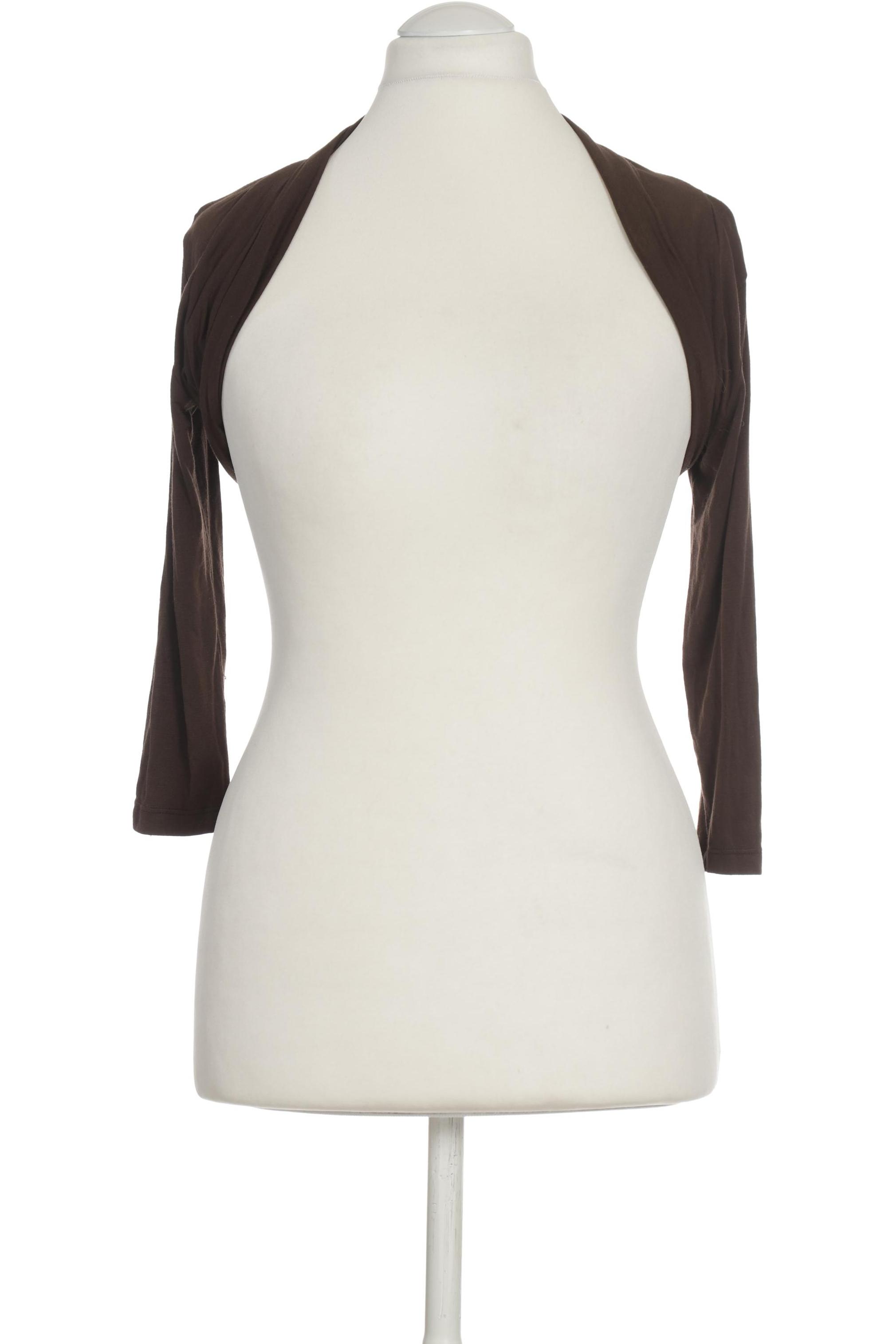 

Hallhuber Damen Strickjacke, braun, Gr. 38