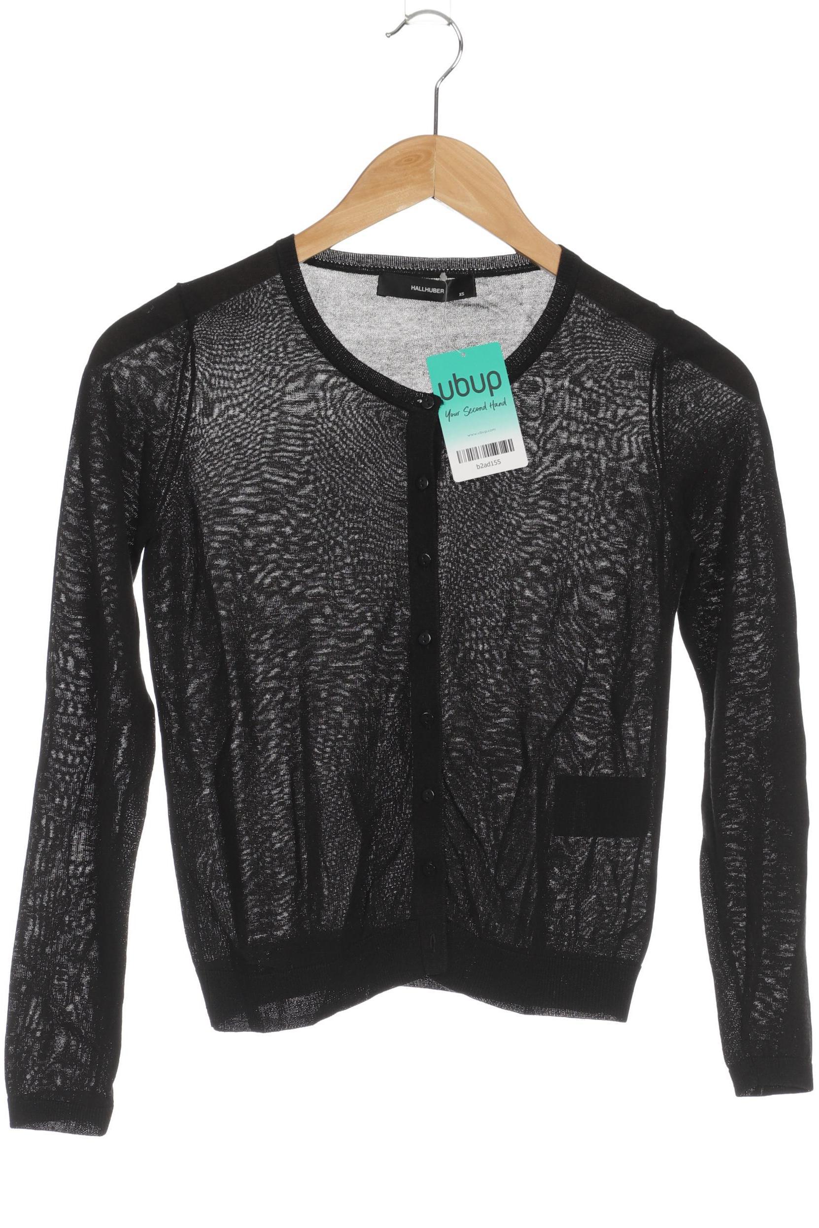 

Hallhuber Damen Strickjacke, schwarz, Gr.