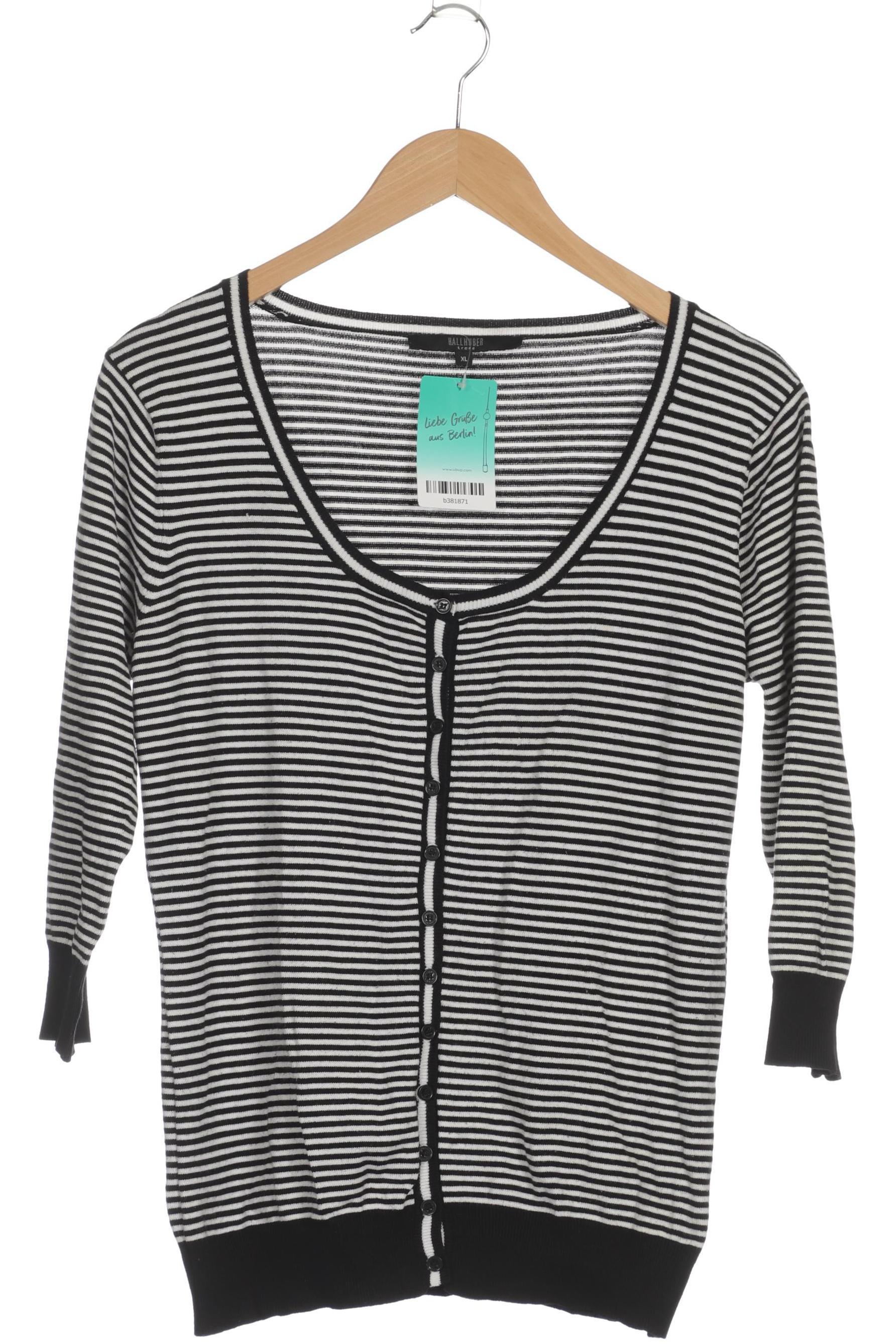 

Hallhuber Damen Strickjacke, schwarz, Gr.