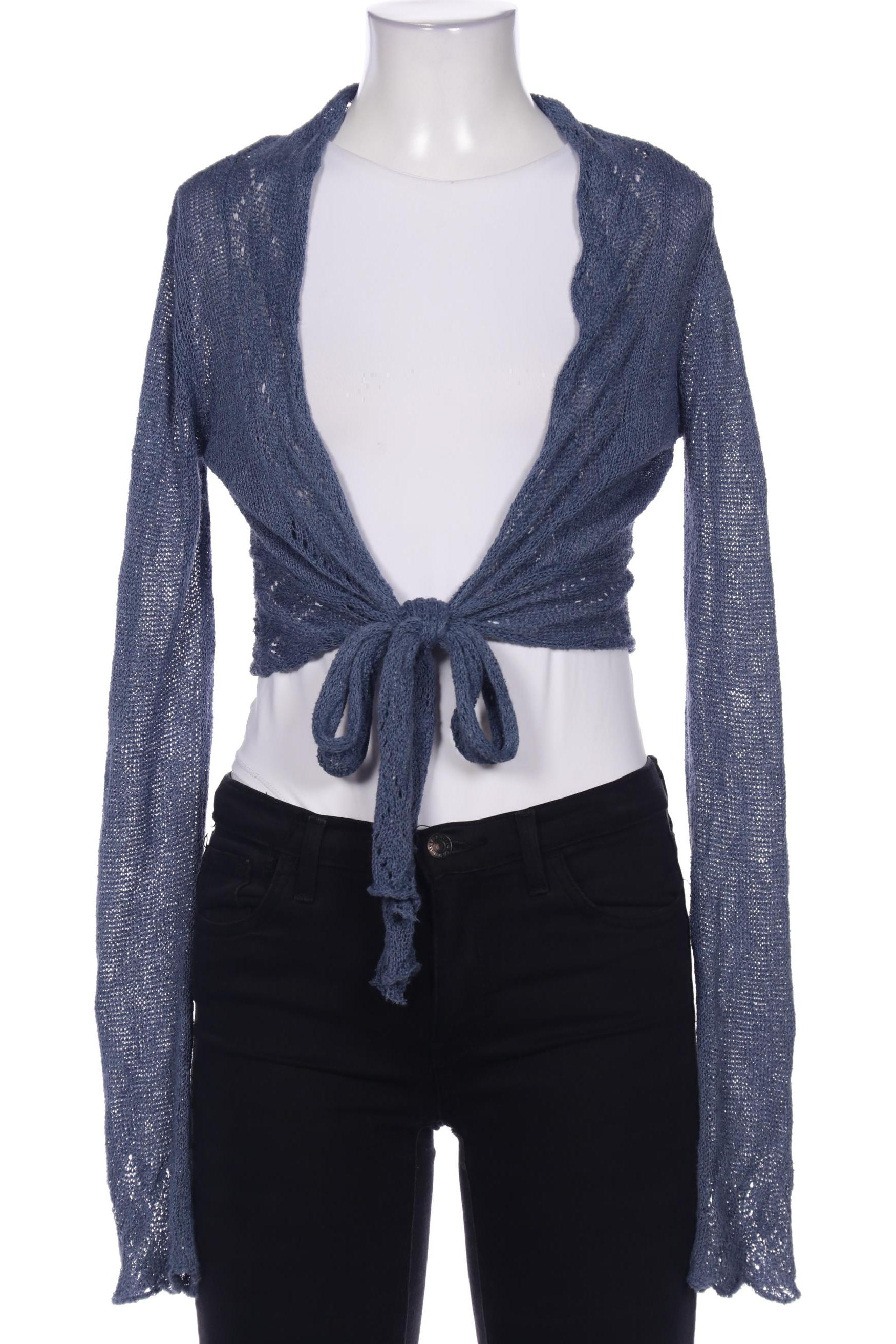 

Hallhuber Damen Strickjacke, blau, Gr. 34