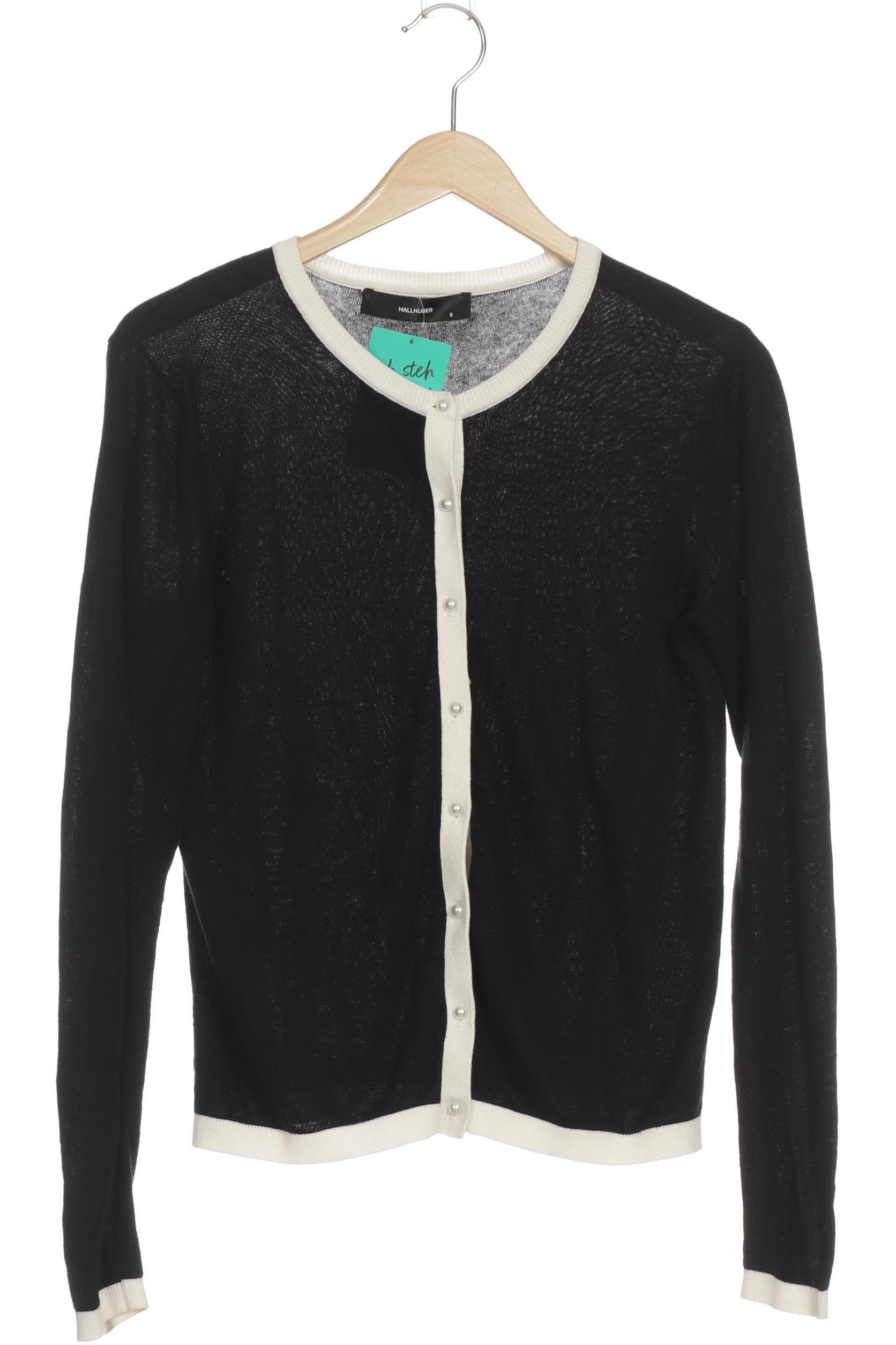 

Hallhuber Damen Strickjacke, schwarz, Gr.