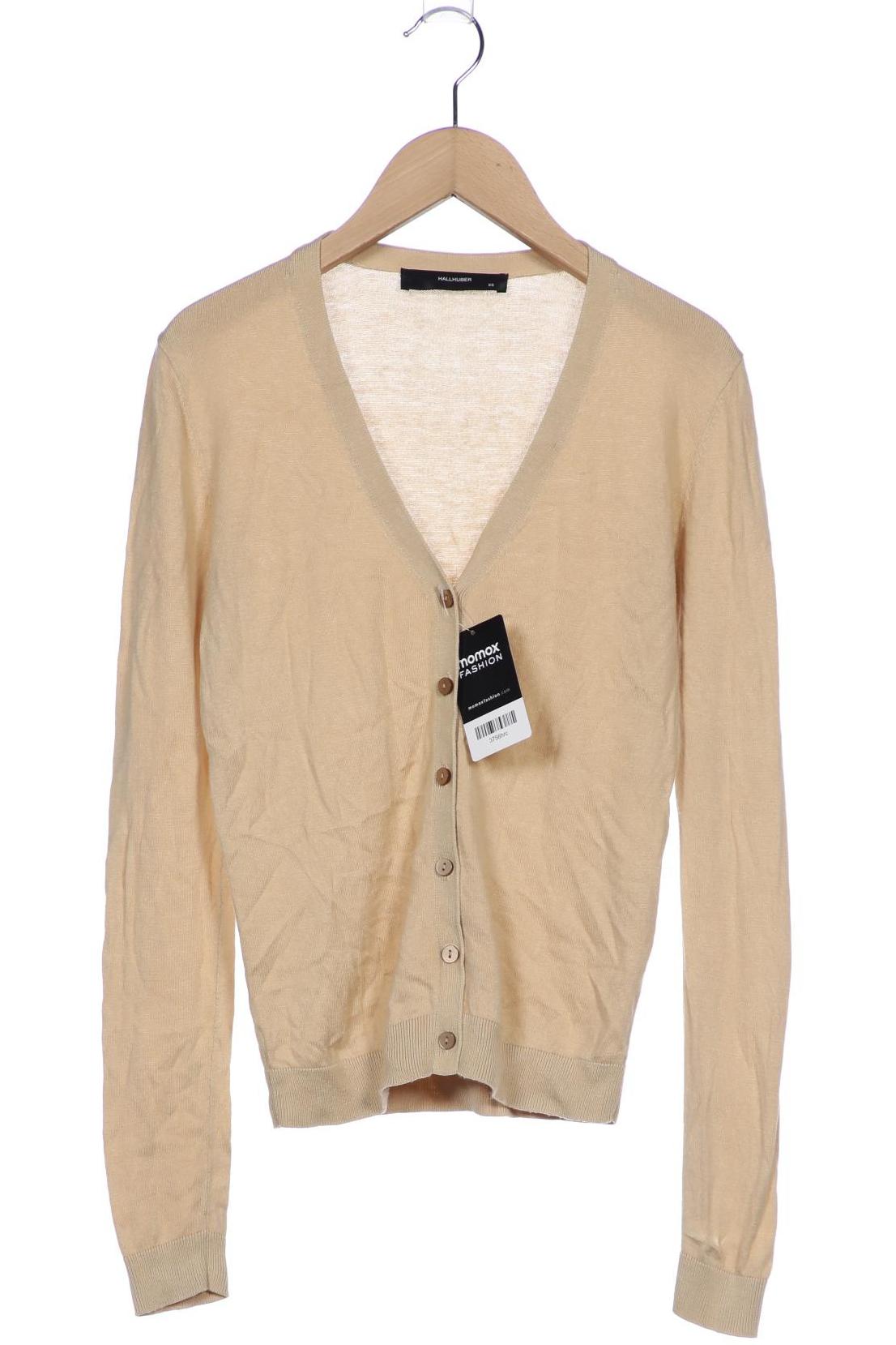 

Hallhuber Damen Strickjacke, beige, Gr. 34