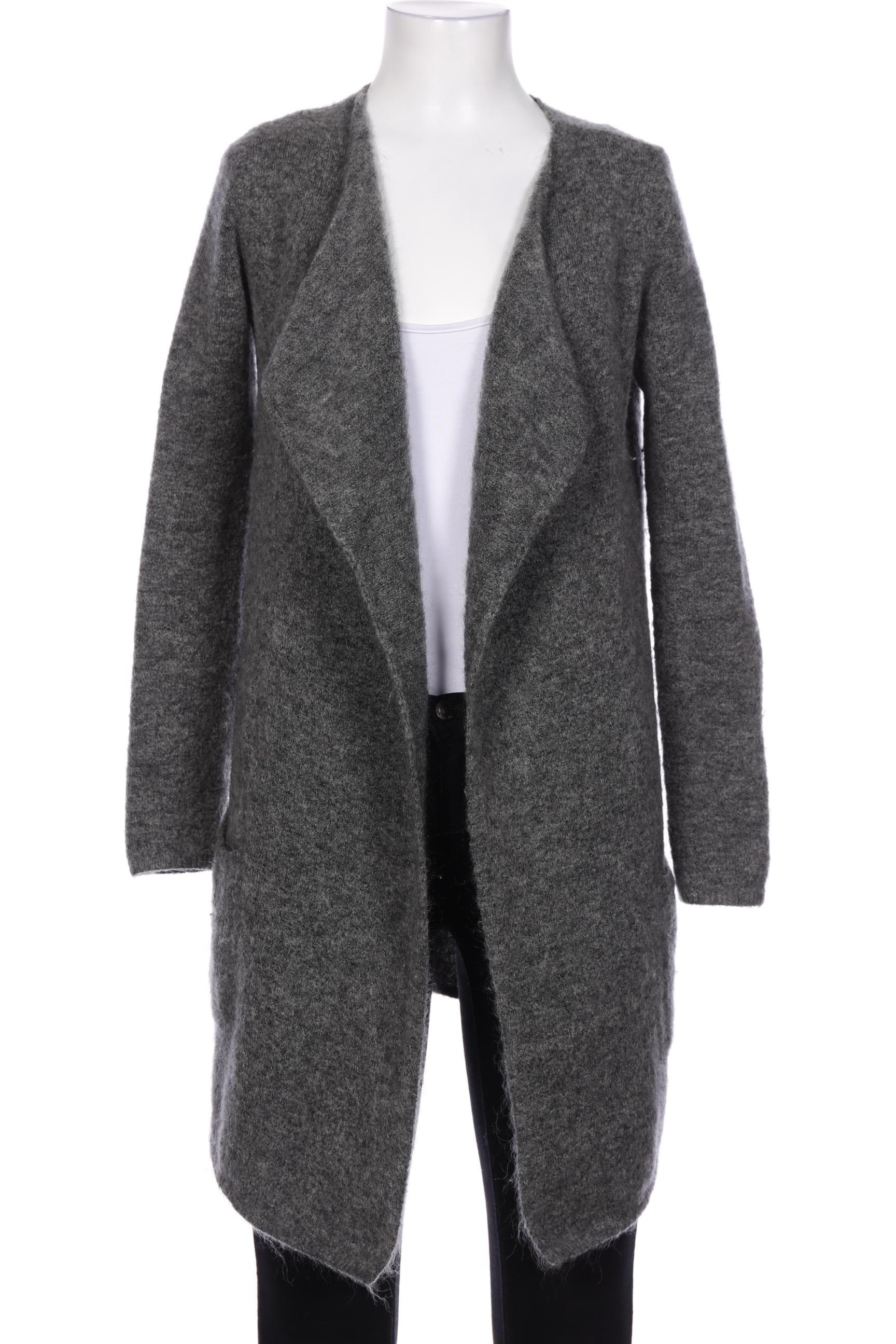 

Hallhuber Damen Strickjacke, grau, Gr. 34