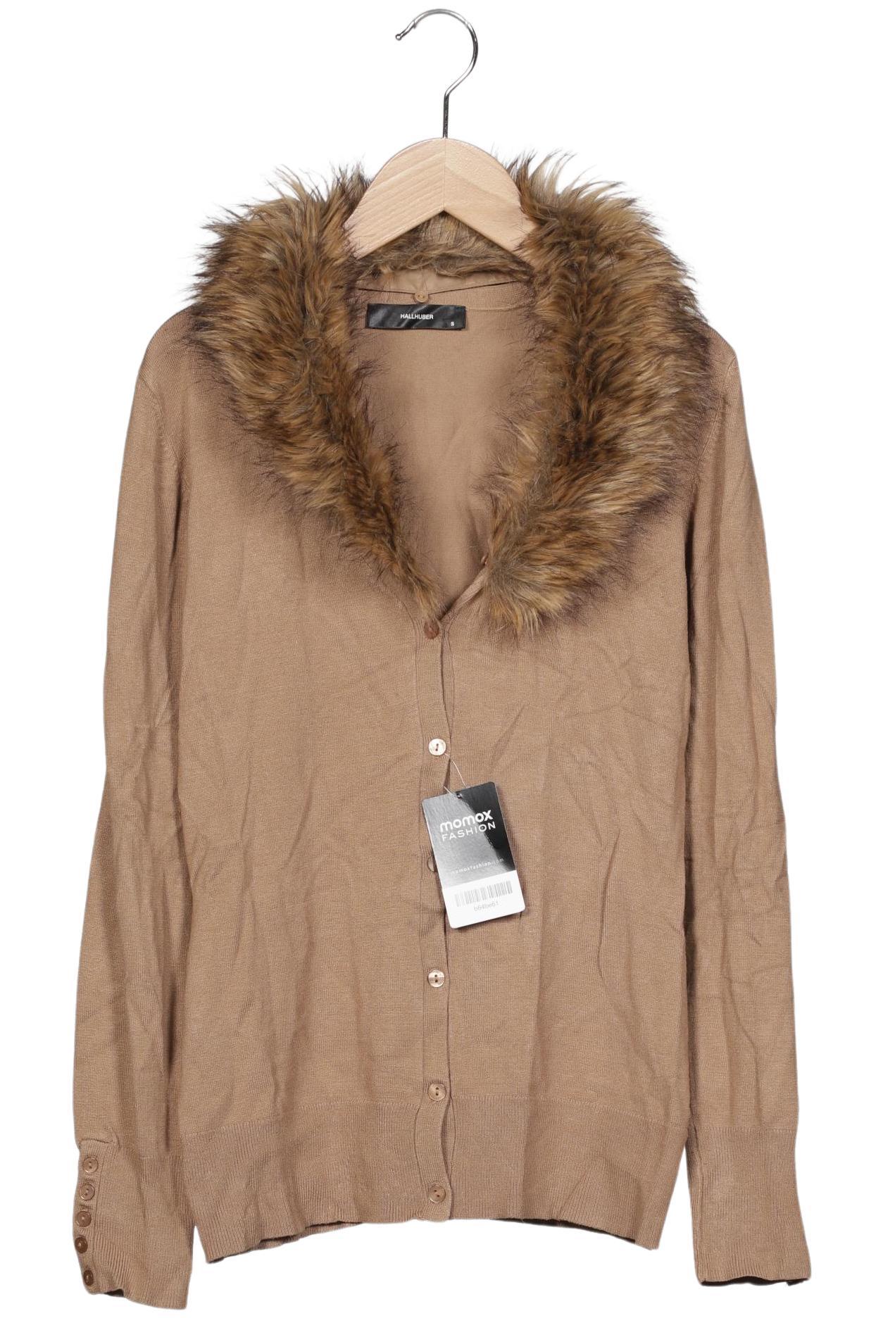 

Hallhuber Damen Strickjacke, braun, Gr. 36