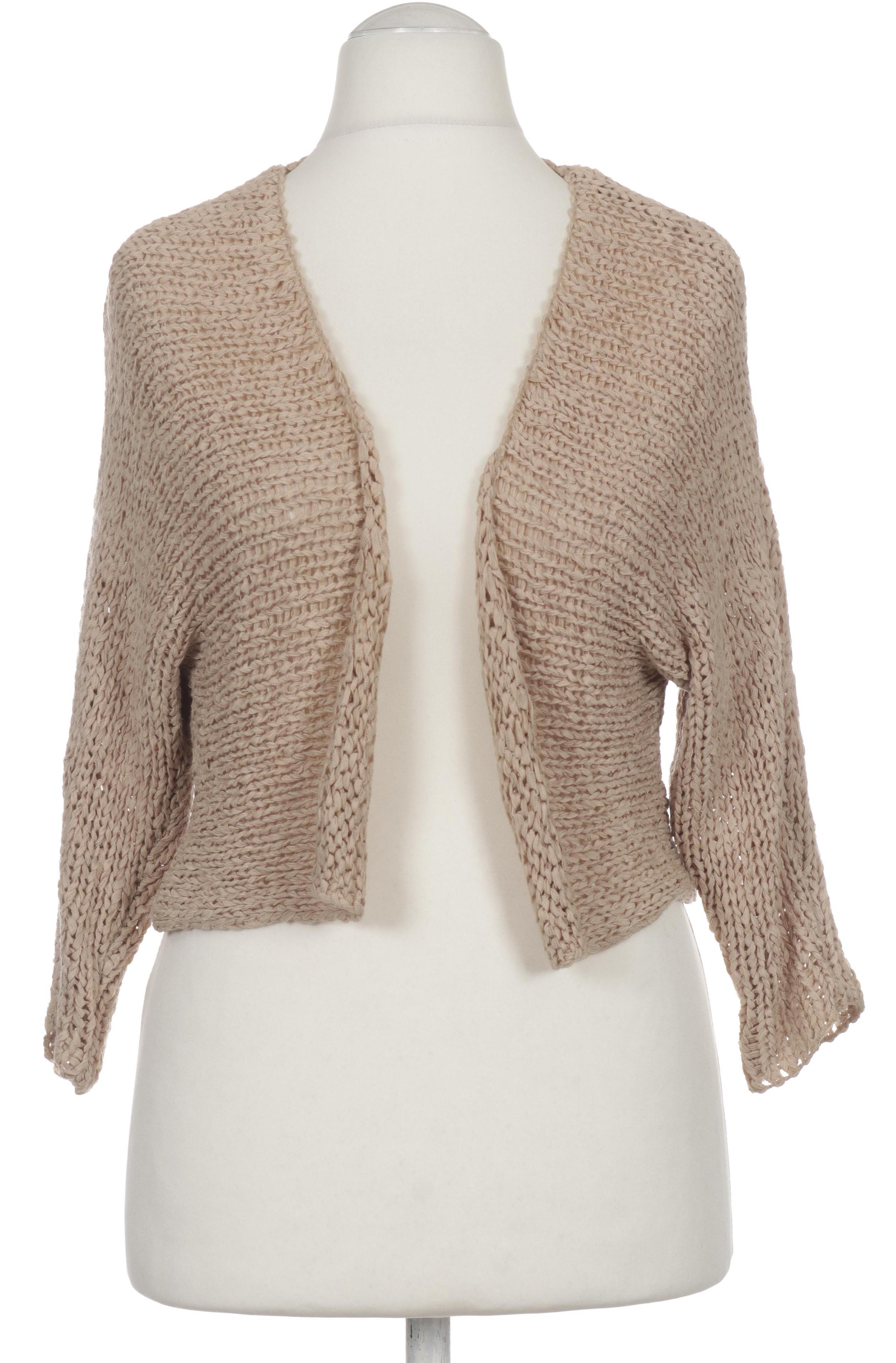 

Hallhuber Damen Strickjacke, beige, Gr. 34