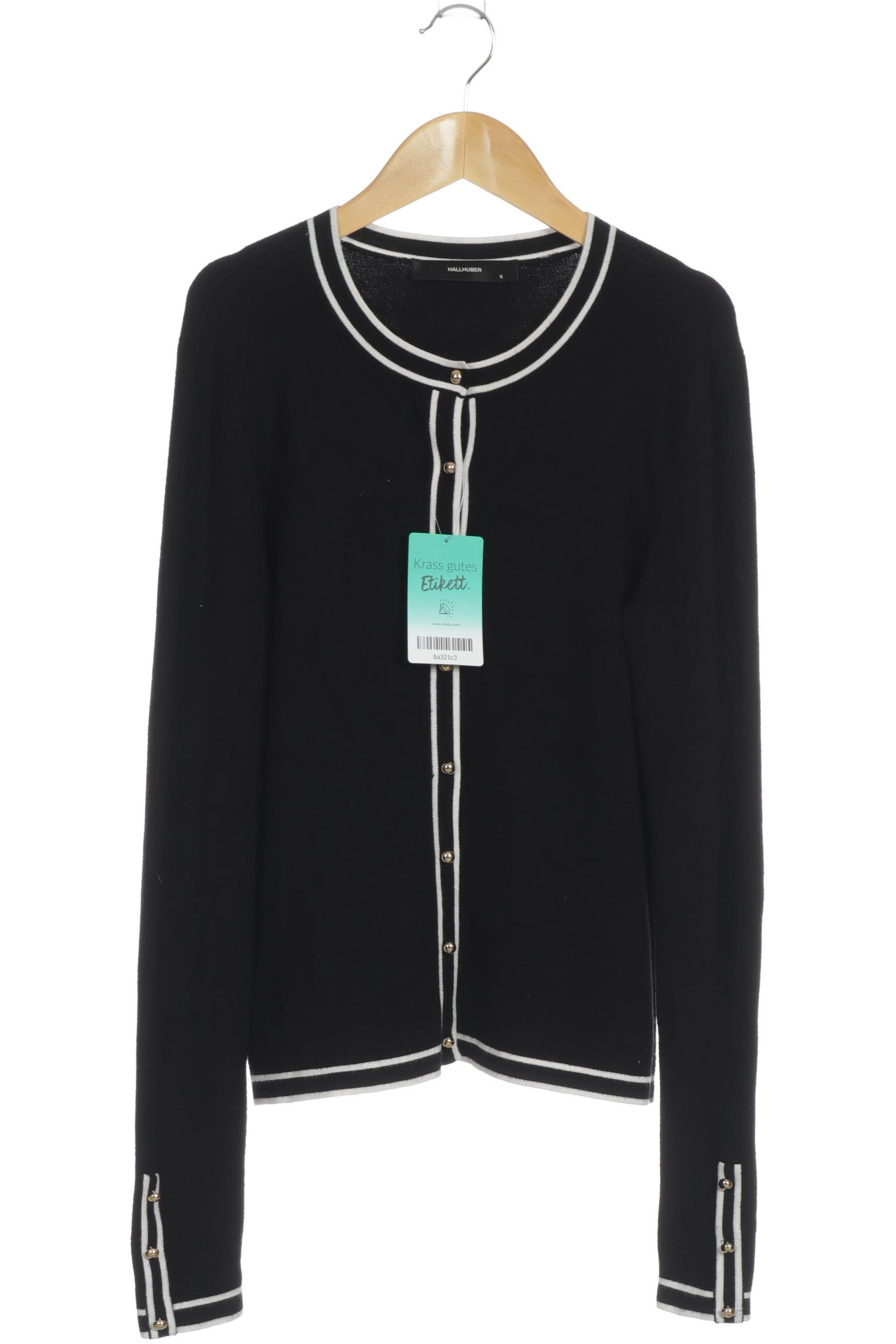 

Hallhuber Damen Strickjacke, schwarz, Gr.