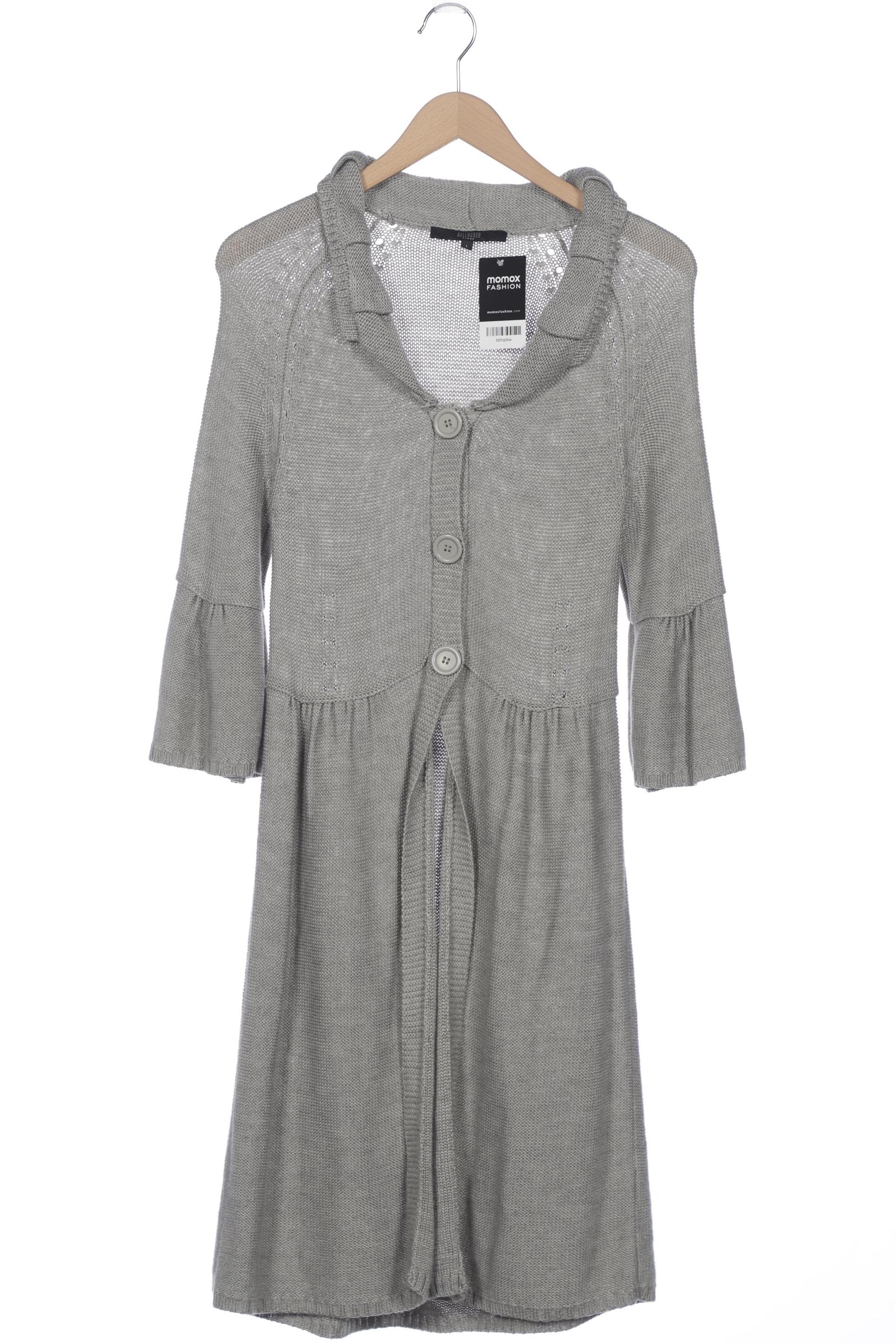 

Hallhuber Damen Strickjacke, grau, Gr. 42