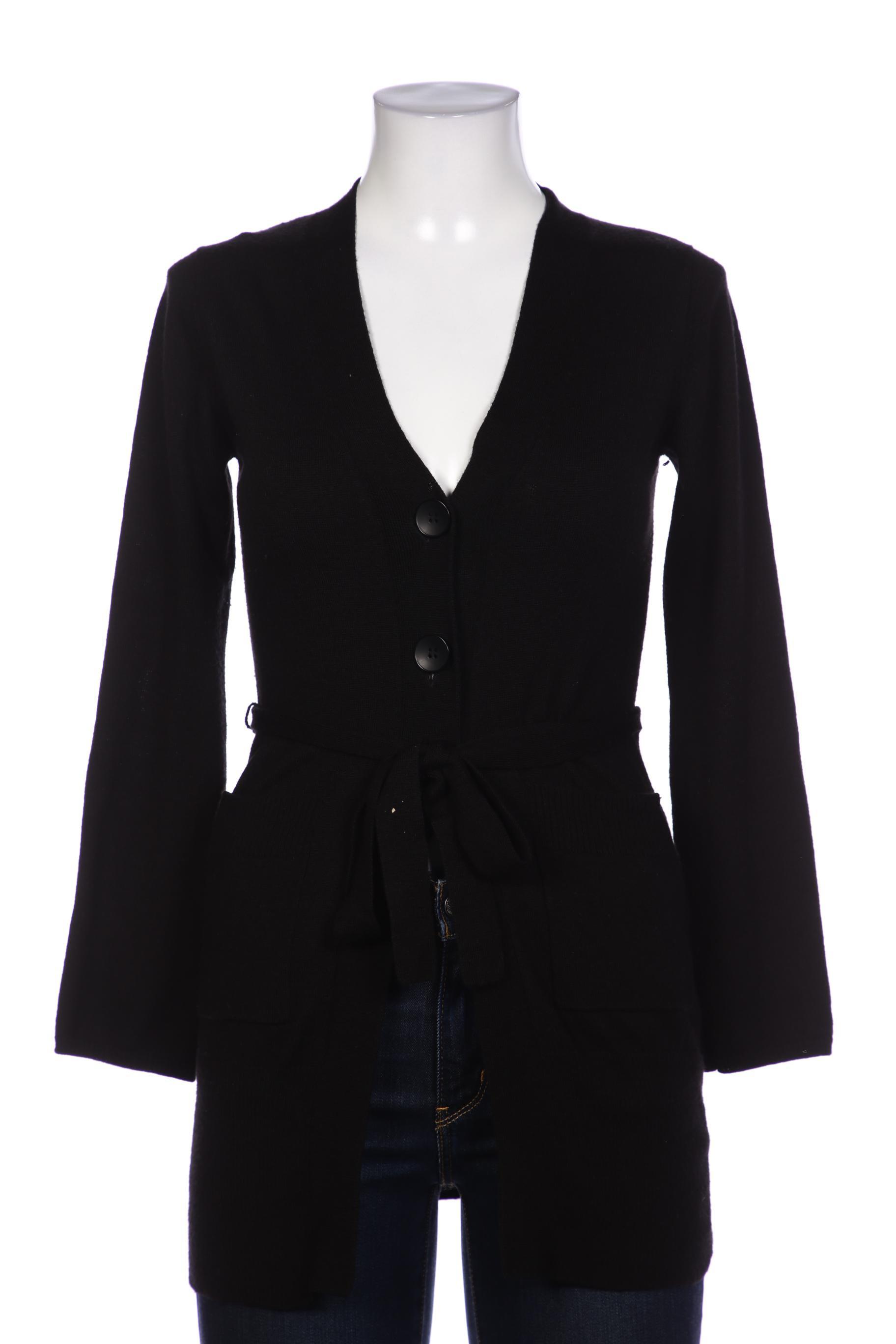 

Hallhuber Damen Strickjacke, schwarz, Gr. 36