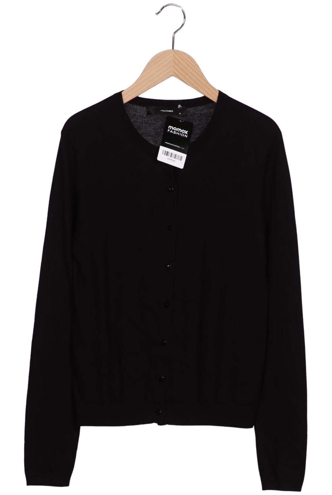 

Hallhuber Damen Strickjacke, schwarz, Gr. 38