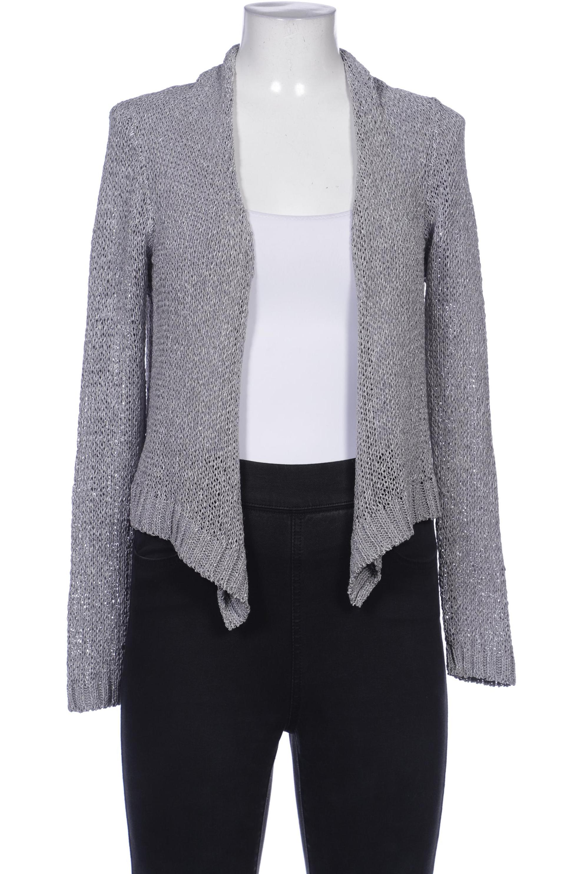 

Hallhuber Damen Strickjacke, grau, Gr. 42