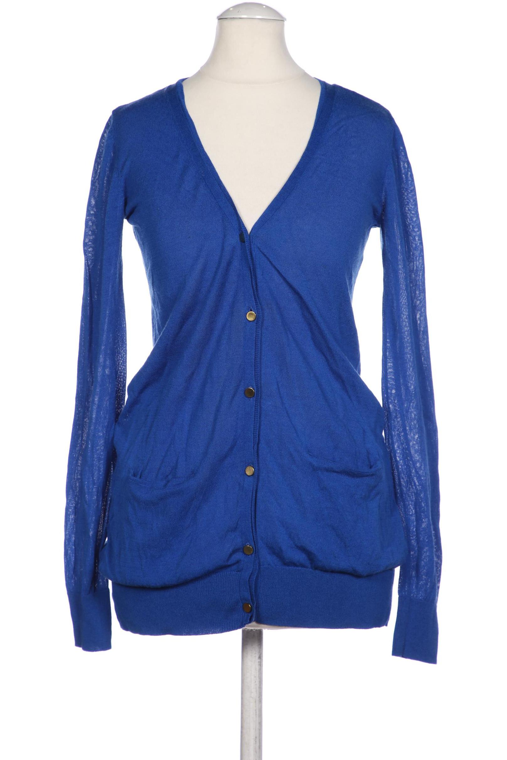 

Hallhuber Damen Strickjacke, blau, Gr. 36