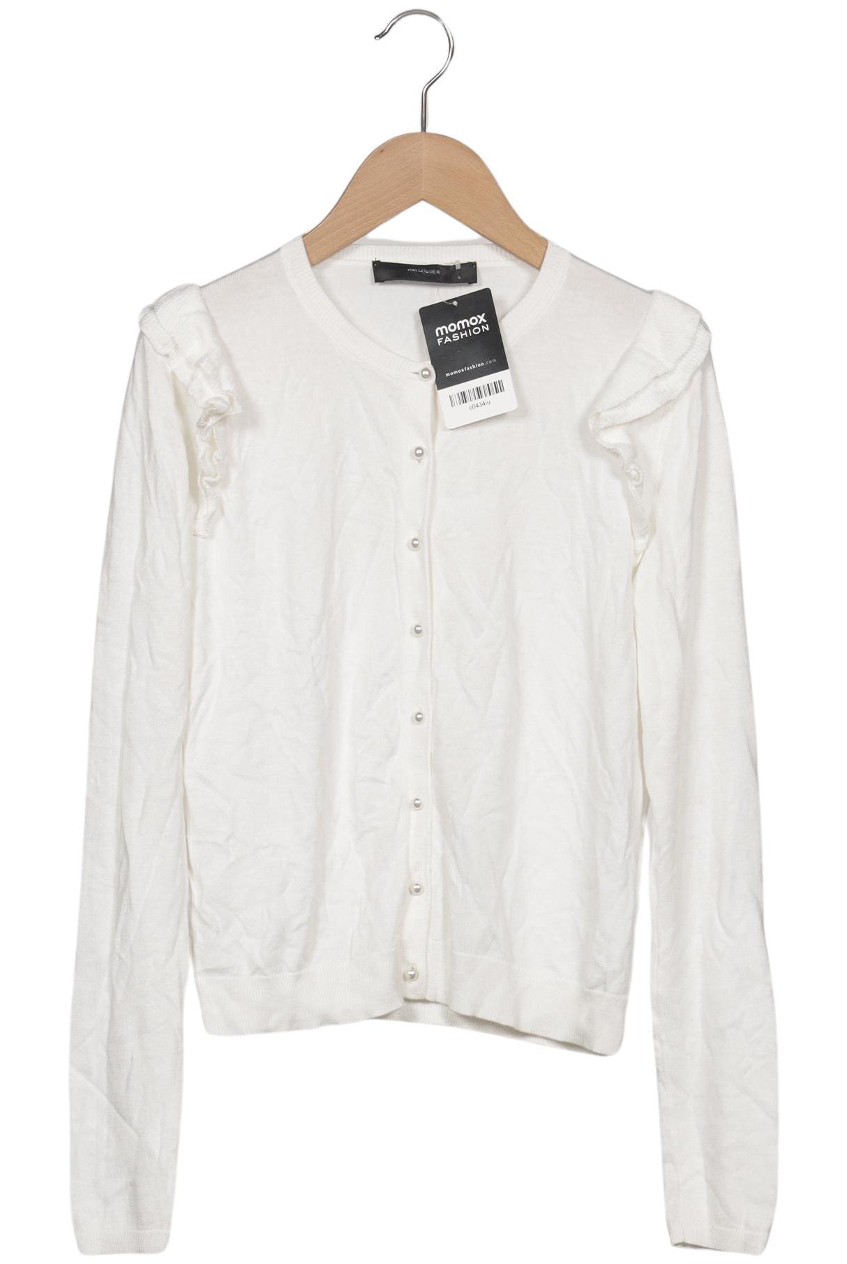 

Hallhuber Damen Strickjacke, weiß, Gr. 36