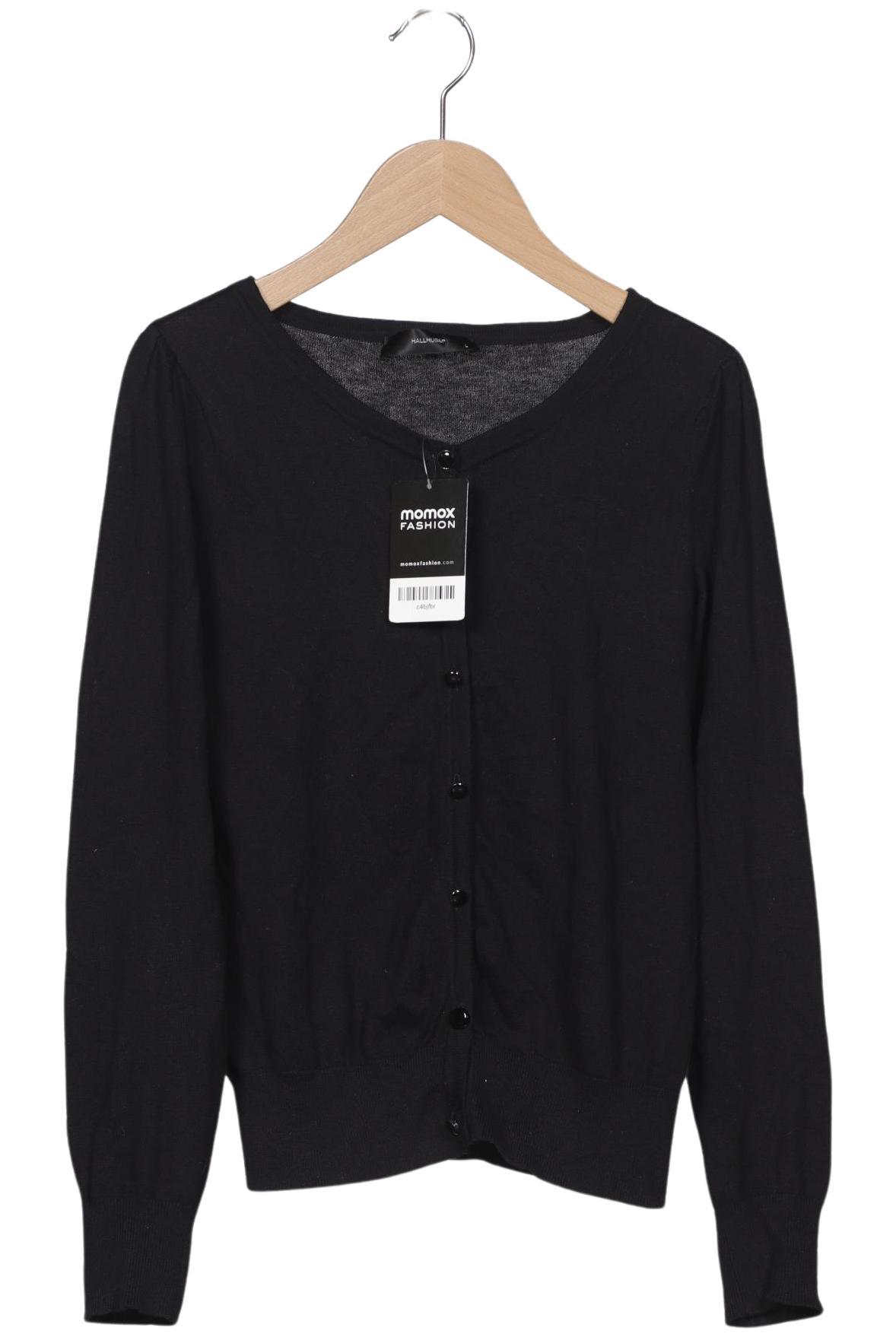 

Hallhuber Damen Strickjacke, schwarz, Gr. 42