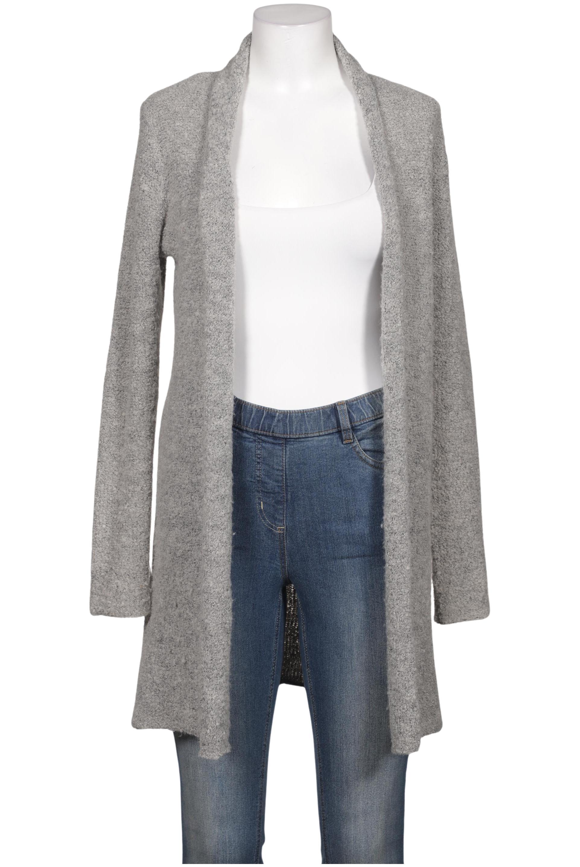 

Hallhuber Damen Strickjacke, grau, Gr. 36