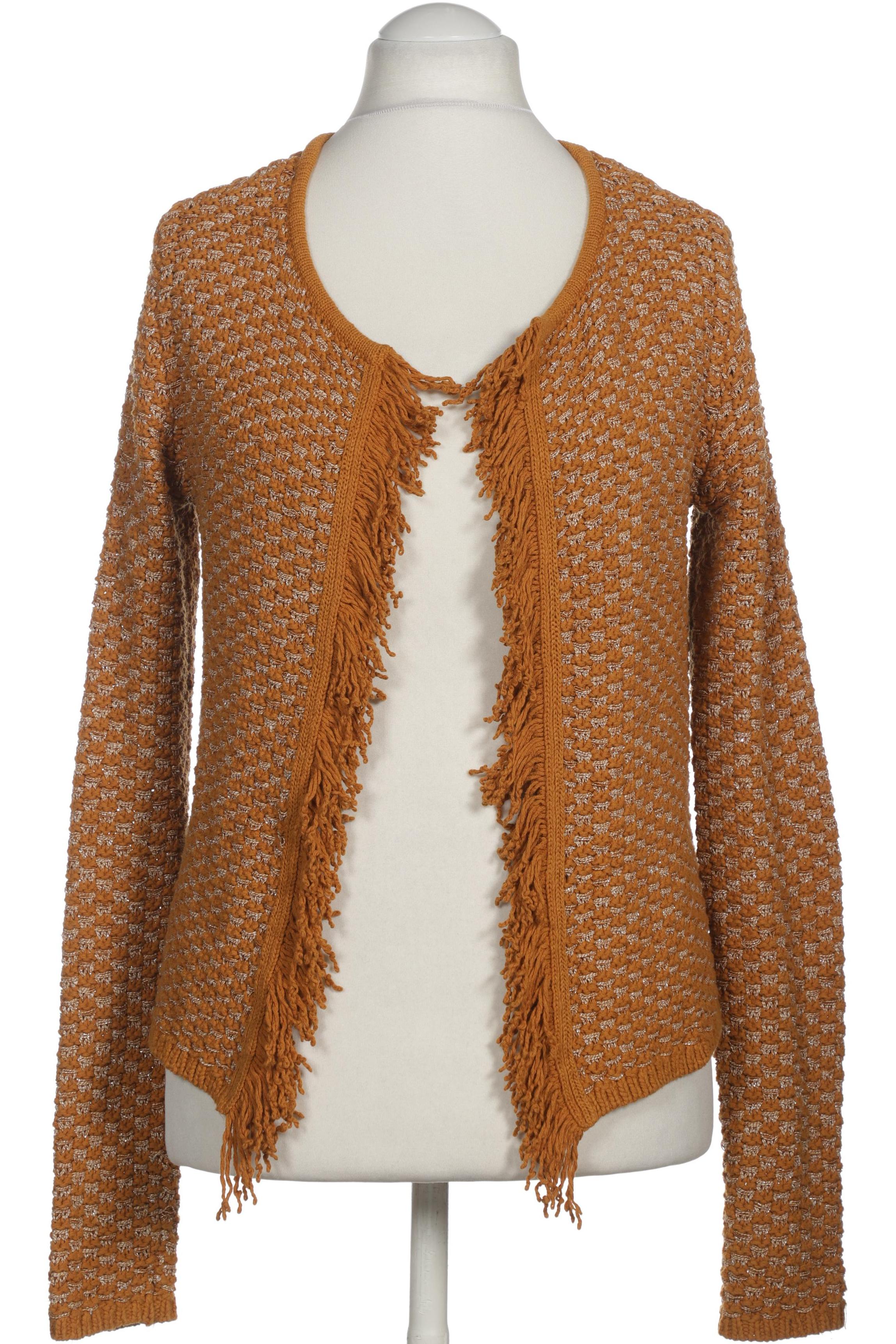 

Hallhuber Damen Strickjacke, orange, Gr. 38