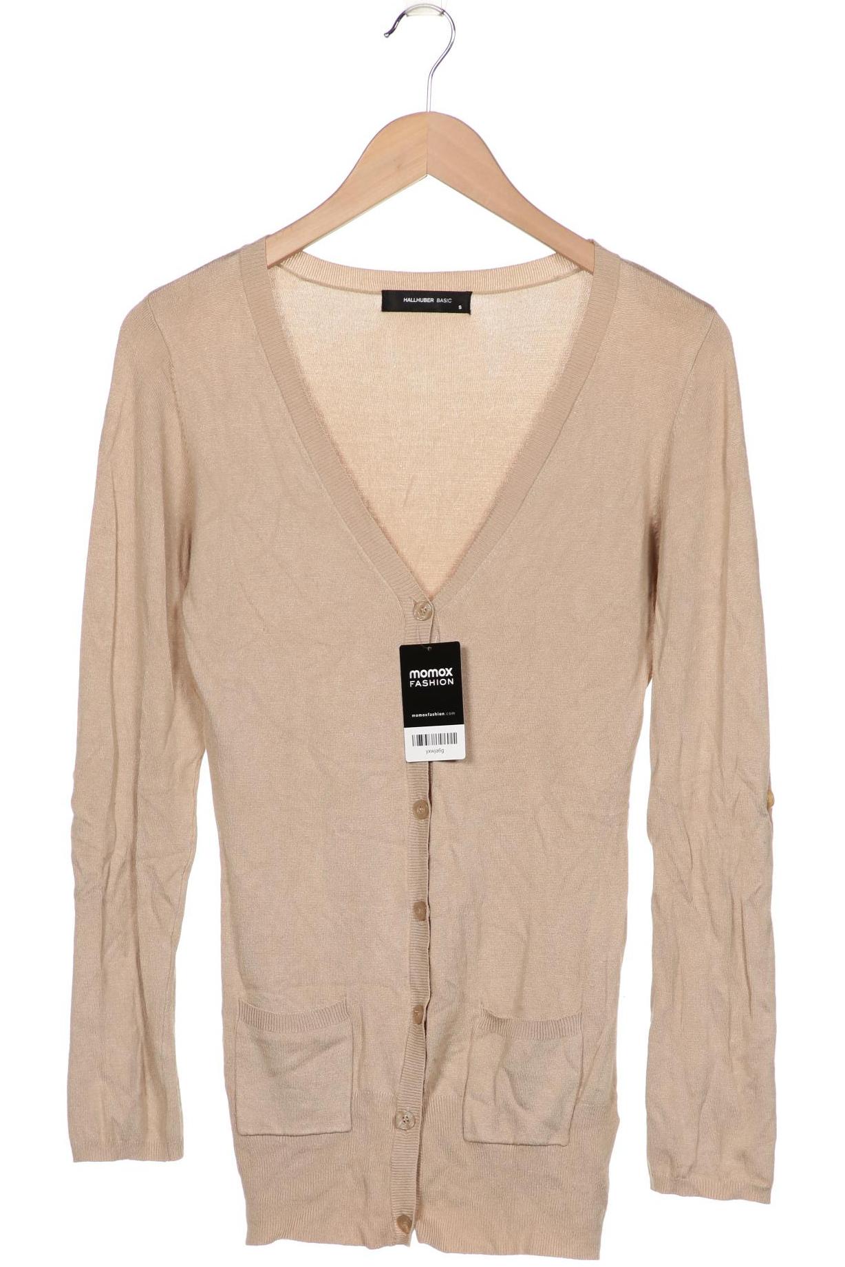 

Hallhuber Damen Strickjacke, beige, Gr. 36