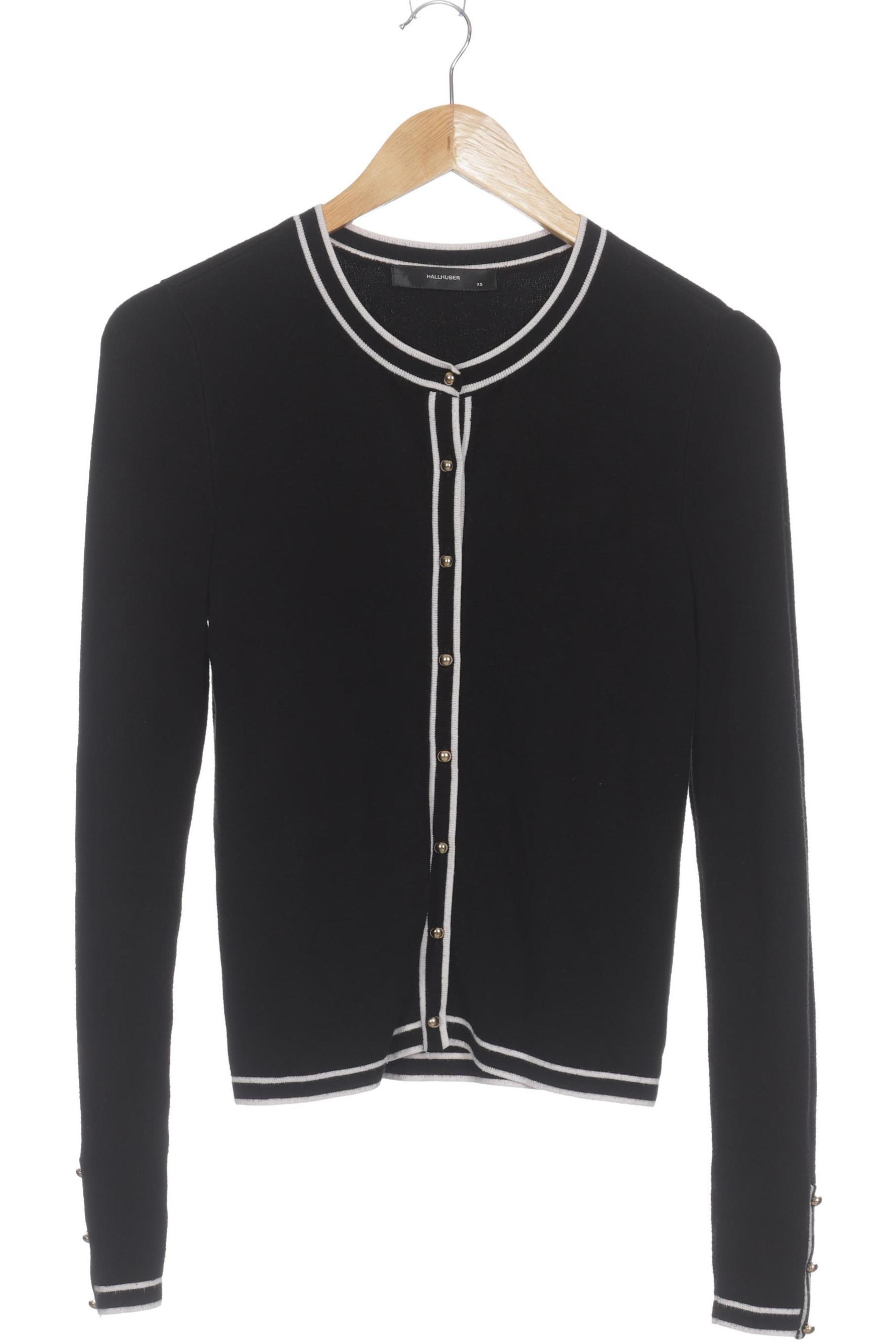 

Hallhuber Damen Strickjacke, schwarz, Gr.