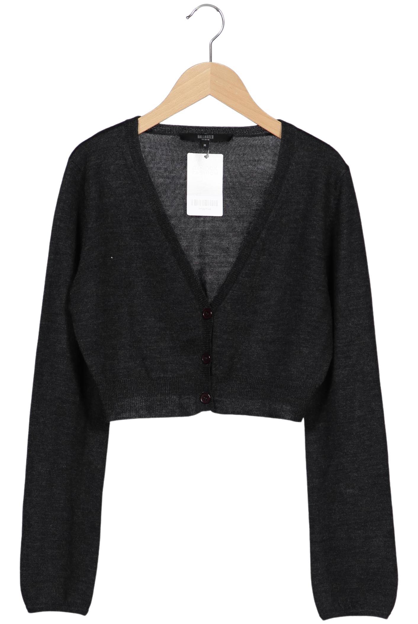 

Hallhuber Damen Strickjacke, grau, Gr. 38