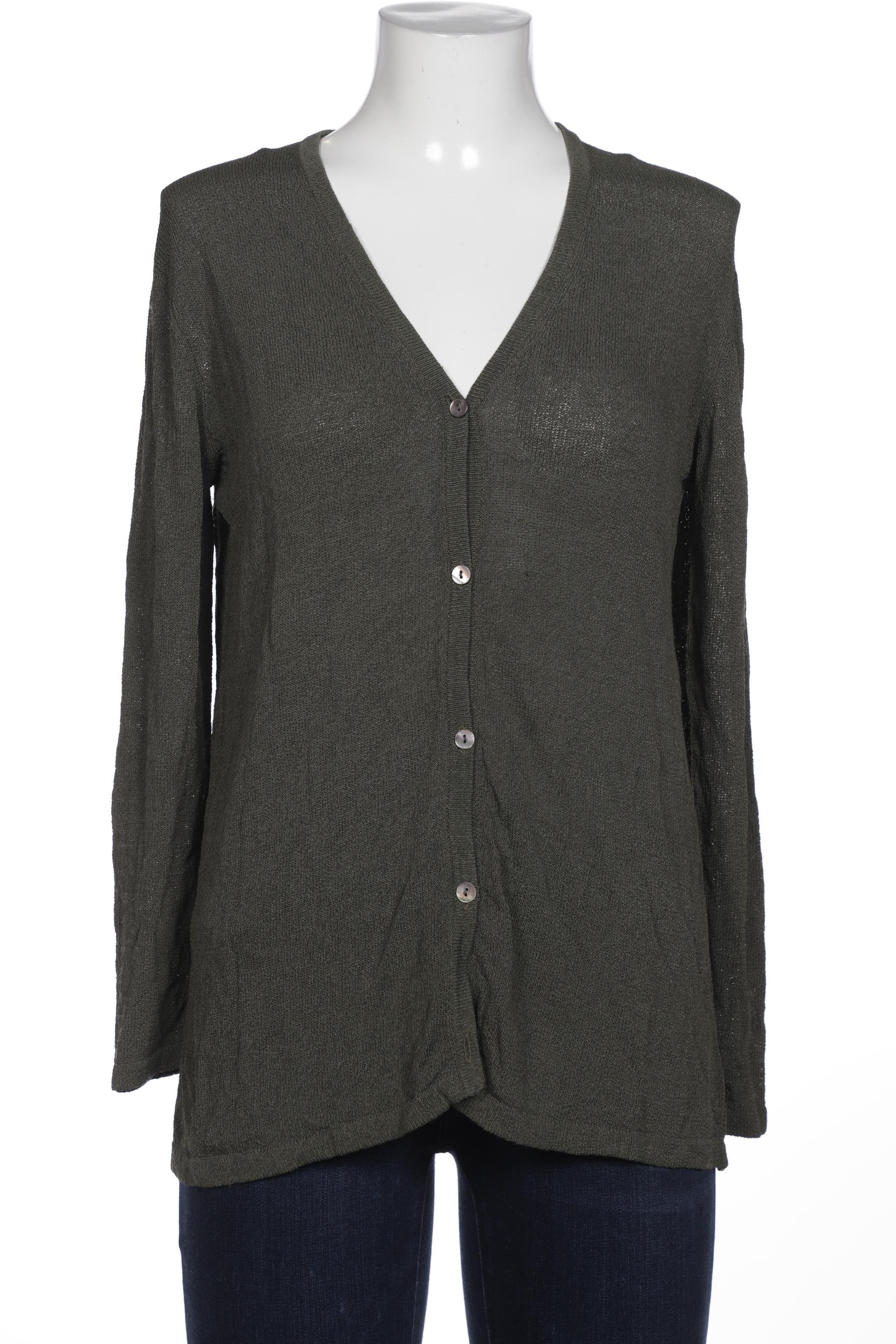 

Hallhuber Damen Strickjacke, grün, Gr. 38