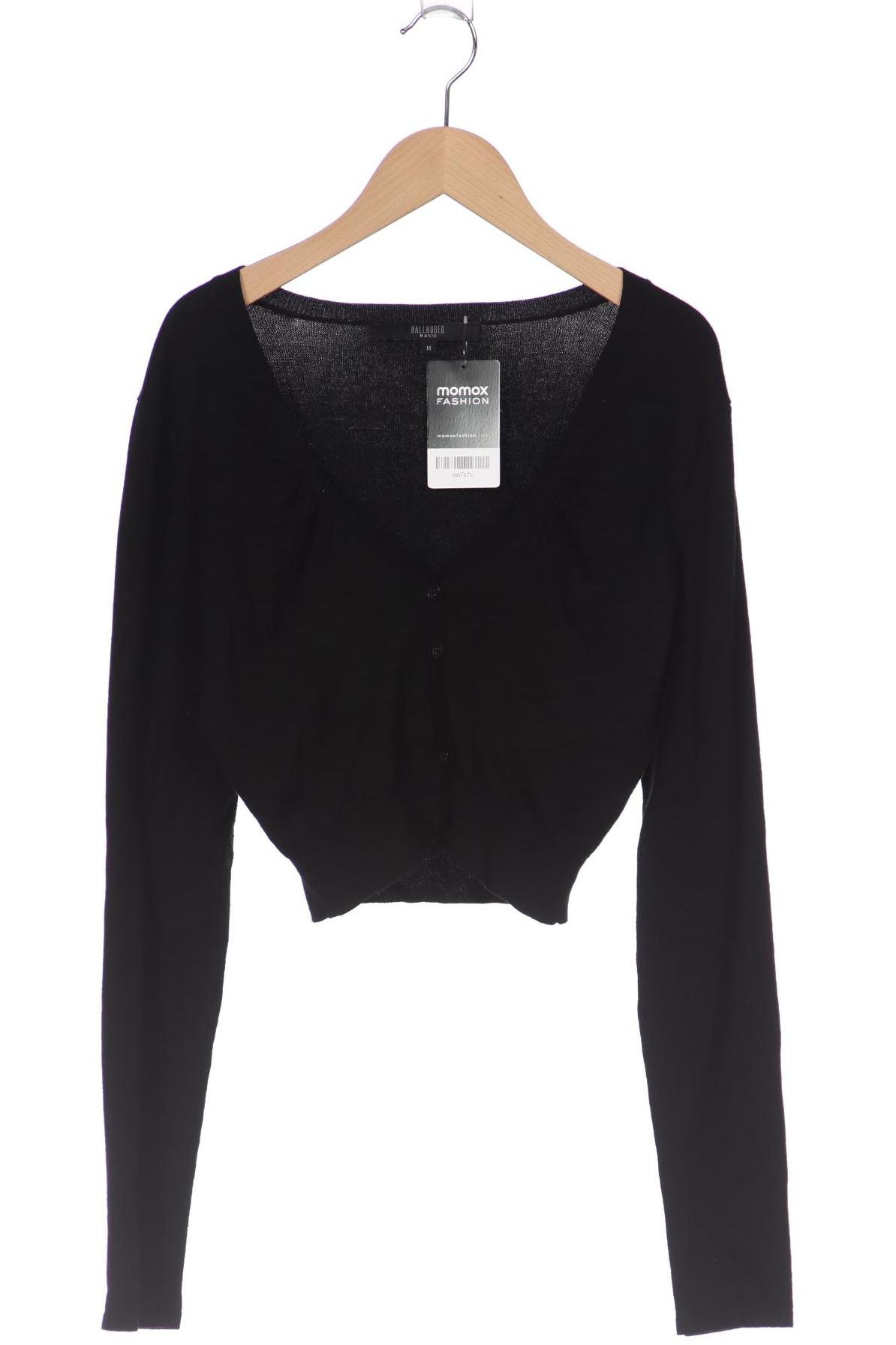 

Hallhuber Damen Strickjacke, schwarz, Gr. 38