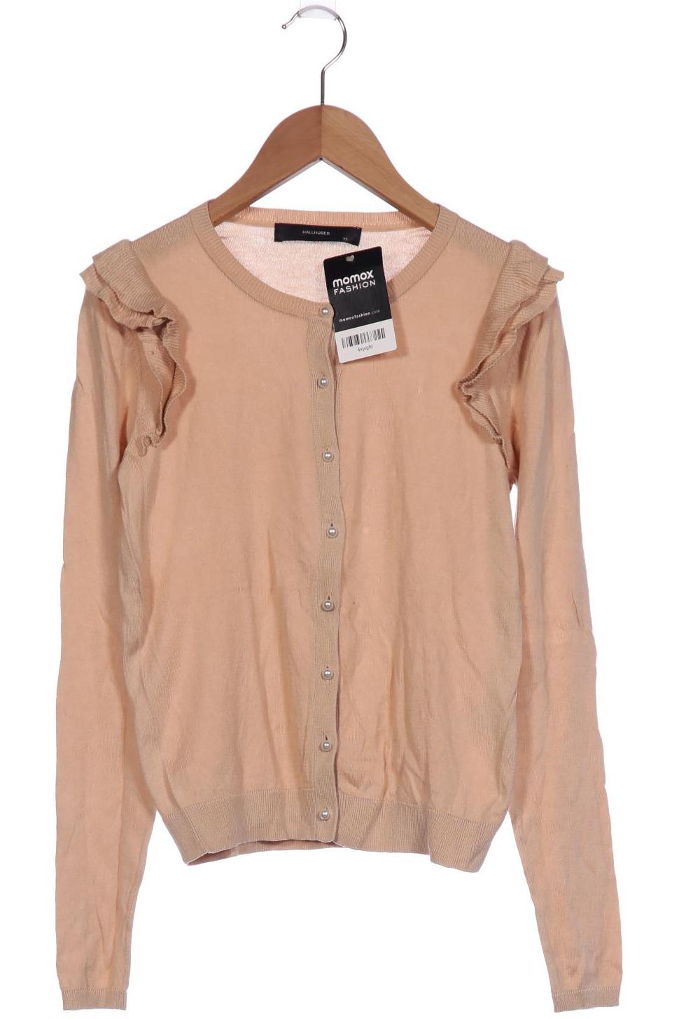 

Hallhuber Damen Strickjacke, beige, Gr. 34