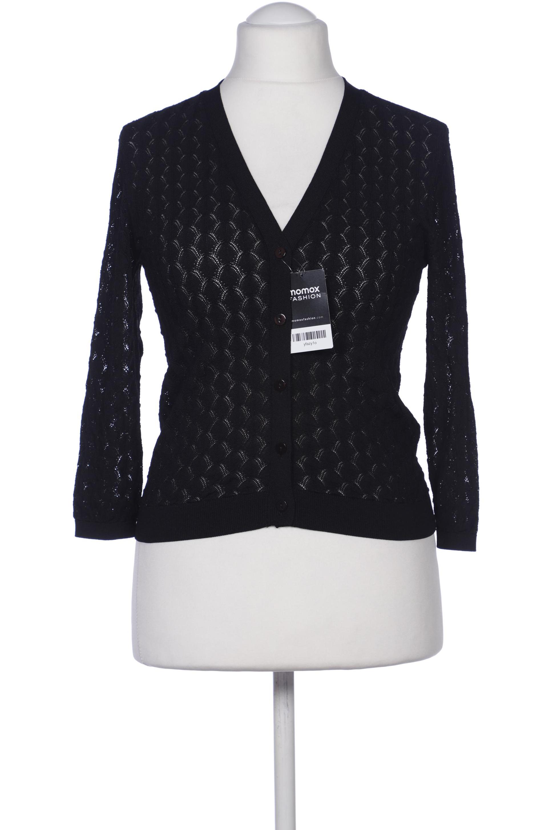 

Hallhuber Damen Strickjacke, schwarz, Gr. 38
