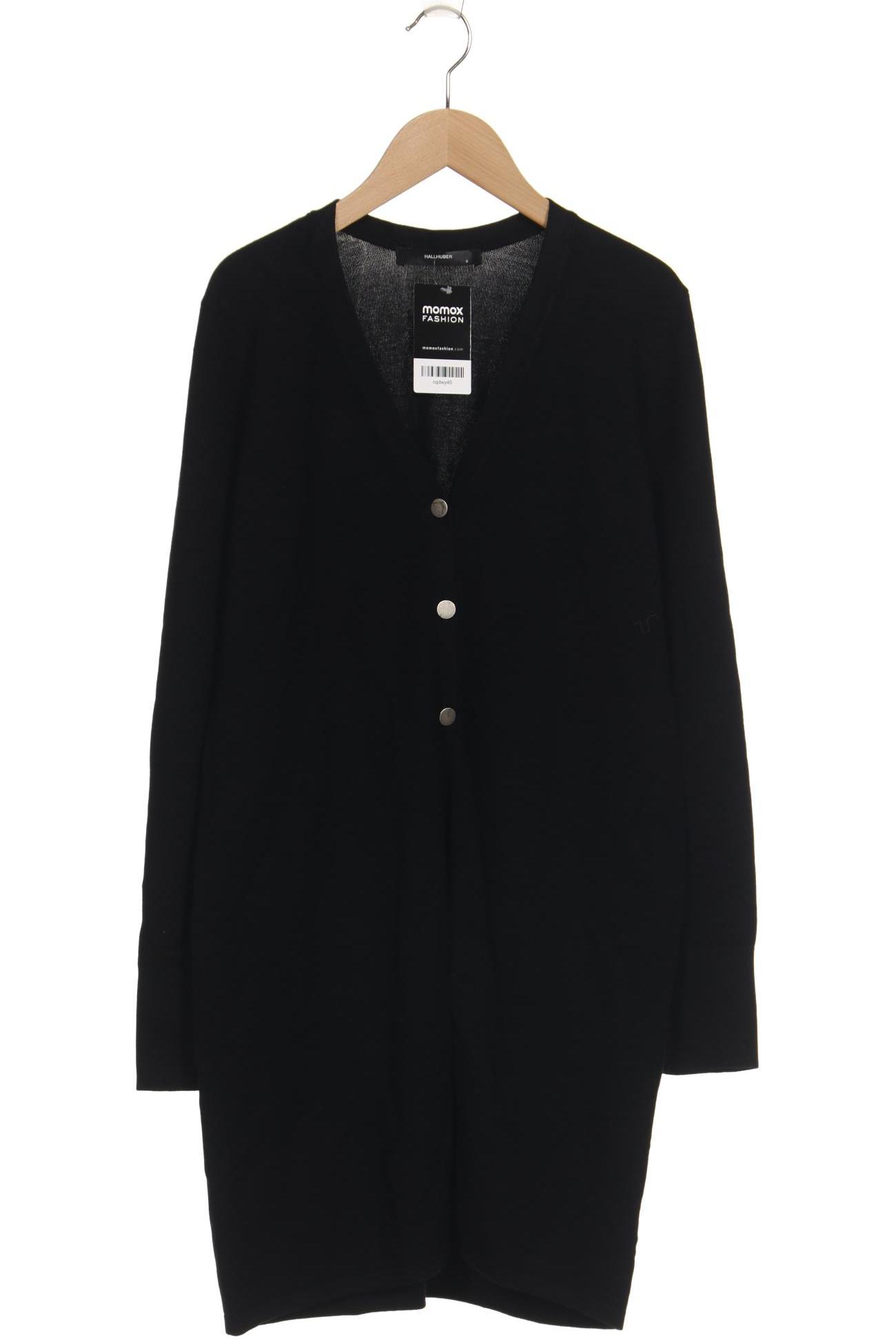 

Hallhuber Damen Strickjacke, schwarz, Gr. 36