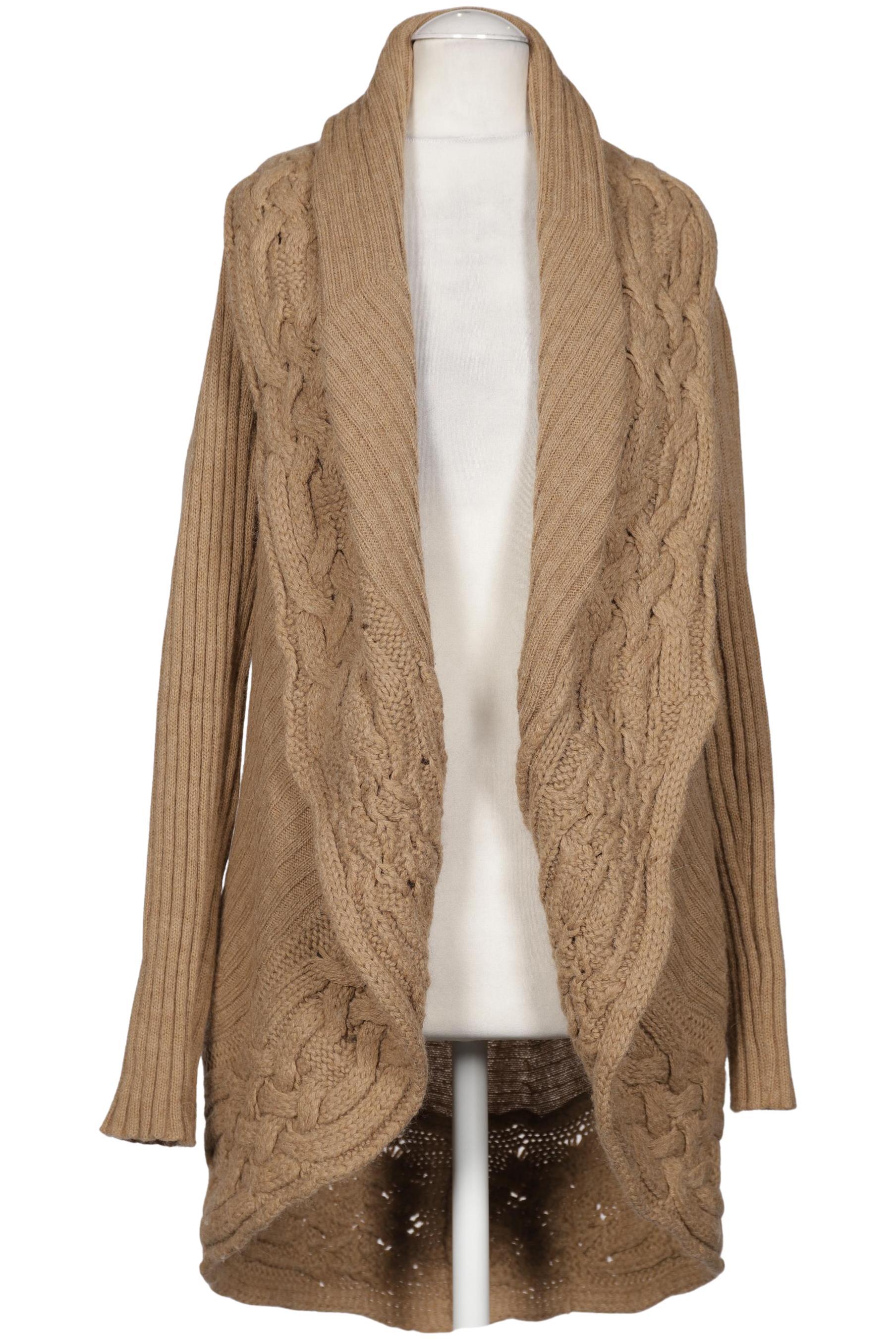 

Hallhuber Damen Strickjacke, beige, Gr. 34